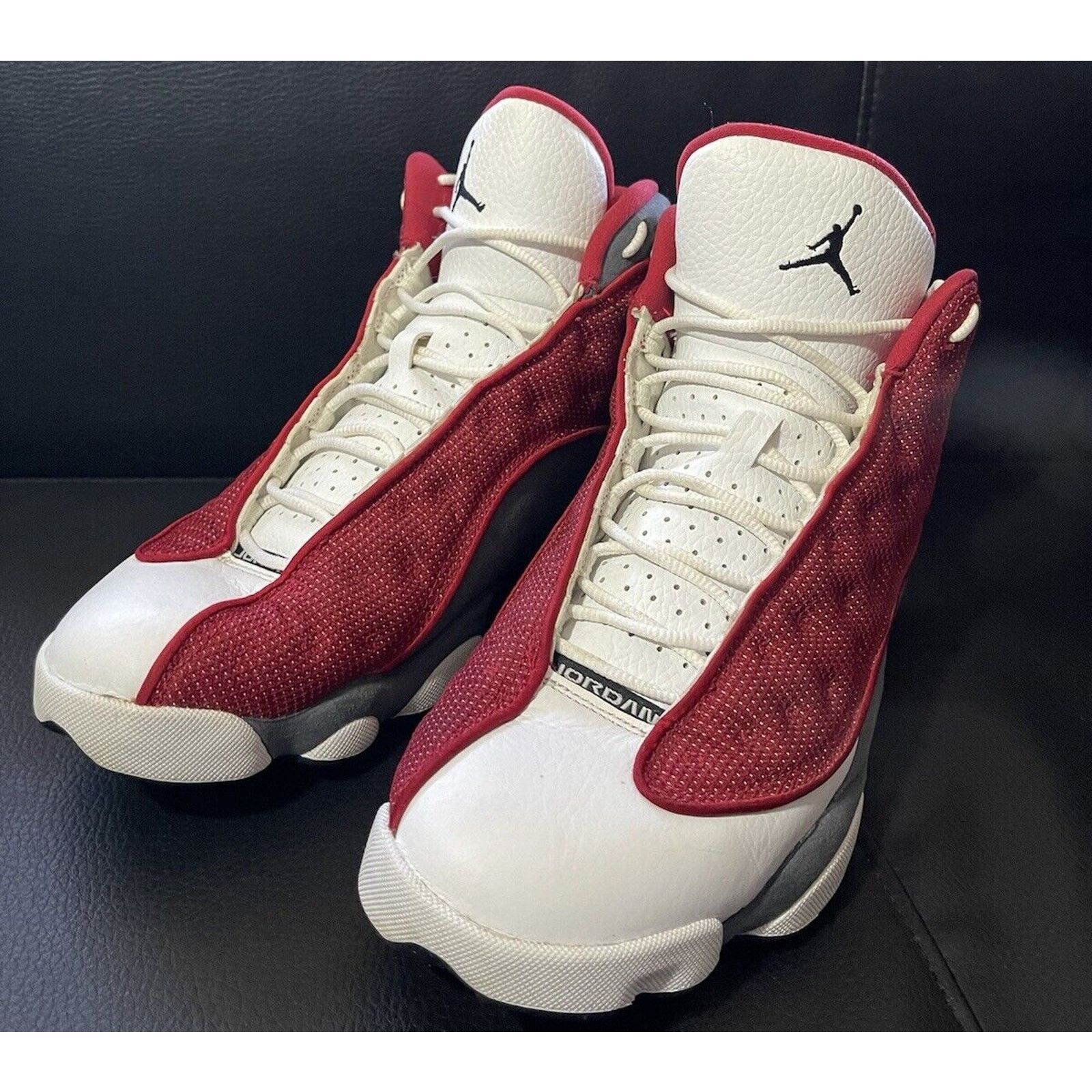 Nike Nike Air Jordan 13 Retro Gym Red Flint Gray DJ5982-600 Size US 10 / EU 43 - 4 Thumbnail