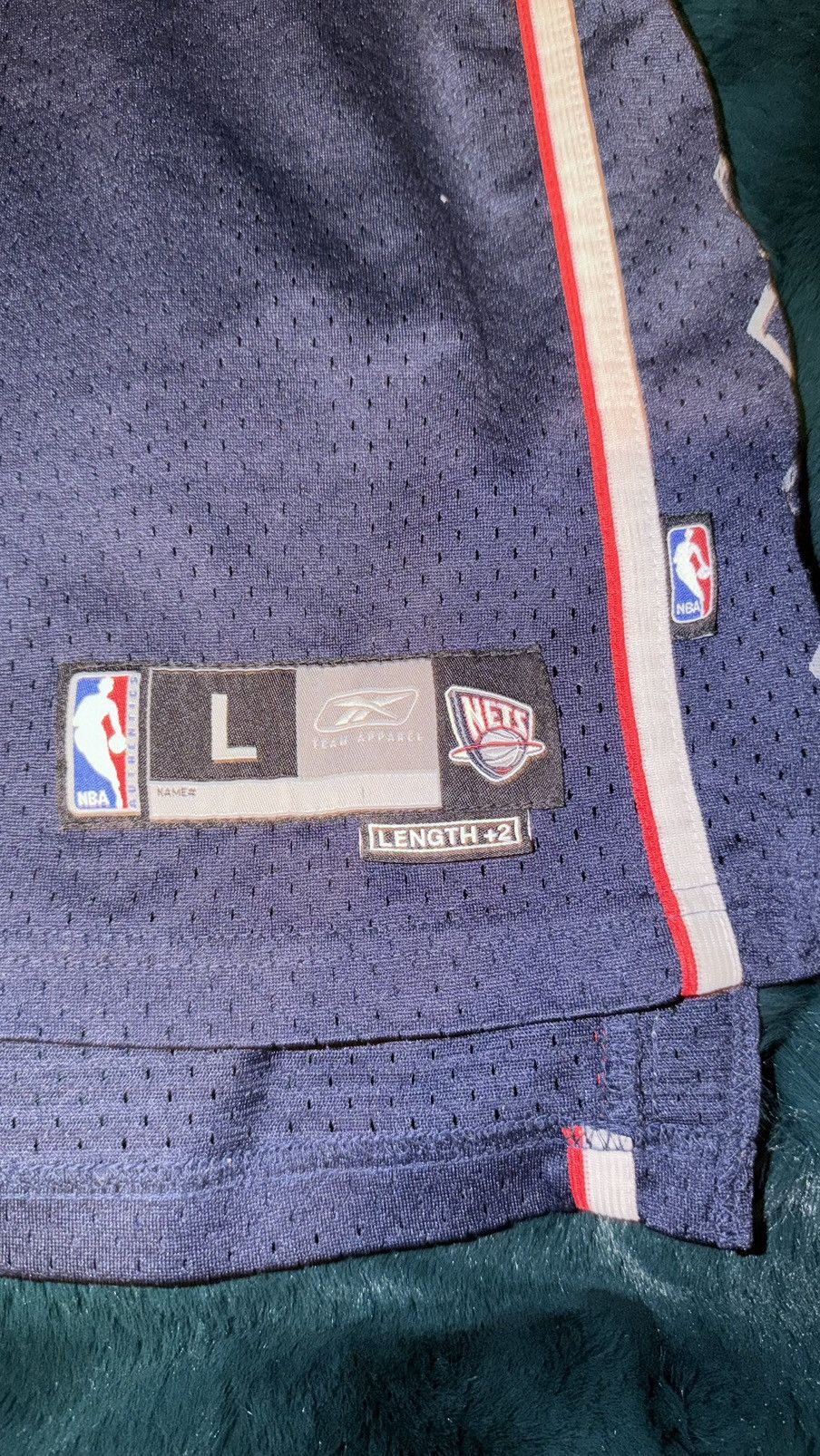 Reebok New Jersey Nets Jason Kidd jersey Size US L / EU 52-54 / 3 - 4 Thumbnail