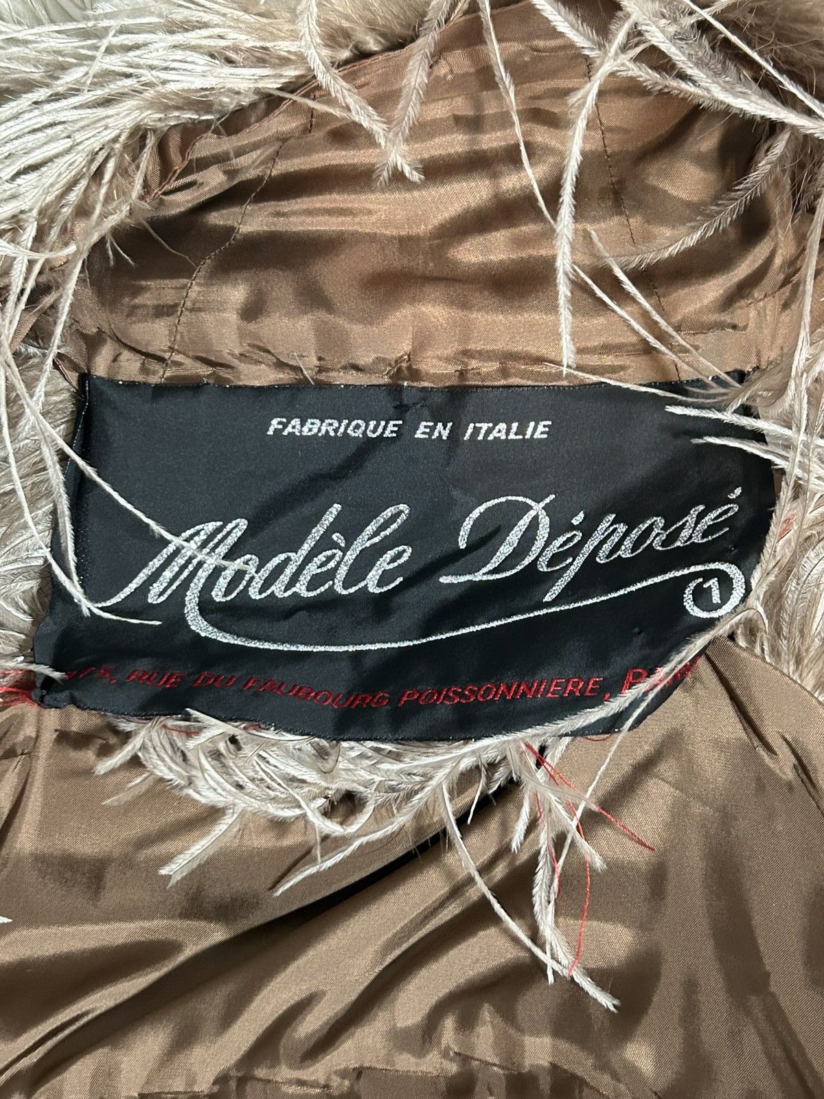 Maison Margiela AW04 Artisanal Modèle Ostrich Feather Vest Size M / US 6-8 / IT 42-44 - 3 Thumbnail