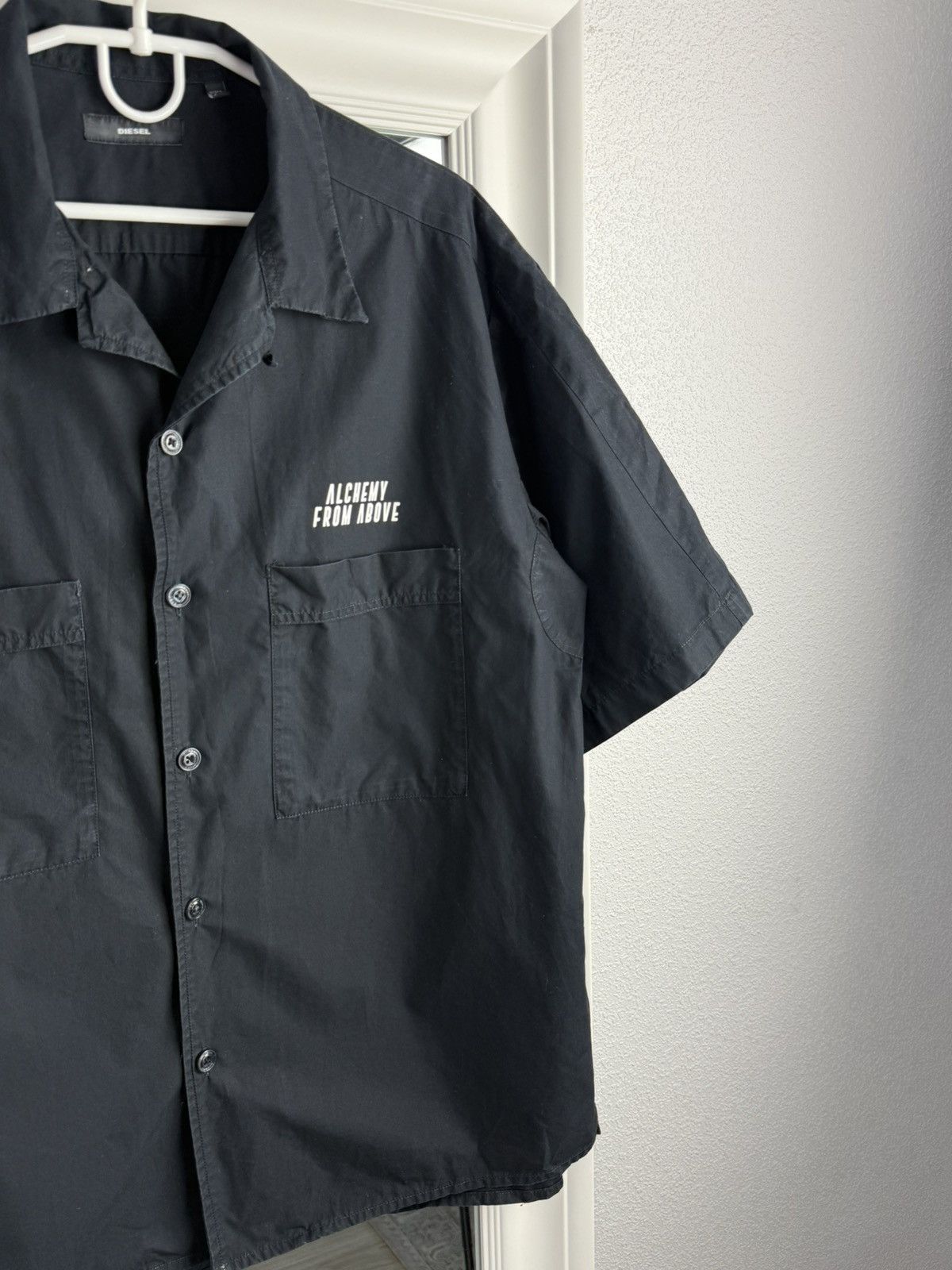 Diesel Diesel Black Shirt “Void” Rare Shirt Diesel Short Sleeve XXL Size US XXL / EU 58 / 5 - 7 Thumbnail