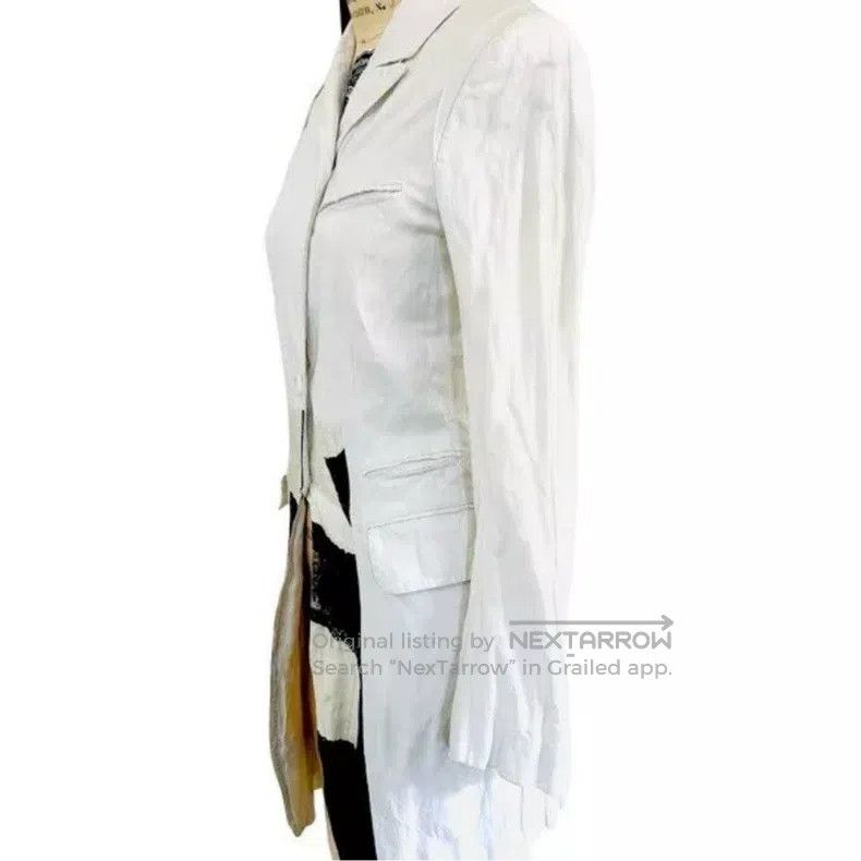 Ann Demeulemeester Ann Demeulemeester 36 tuxedo white coat Size S / US 4 / IT 40 - 5 Thumbnail