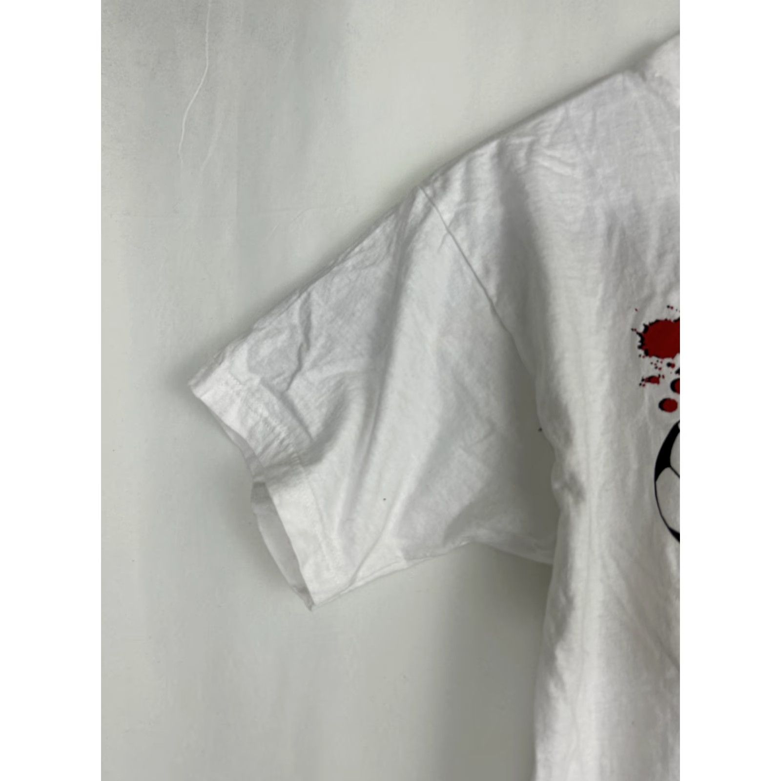 Fruit Of The Loom VINTAGE Fruit of the Loom T-Shirt Men L White Short Sleeve Size US L / EU 52-54 / 3 - 2 Thumbnail