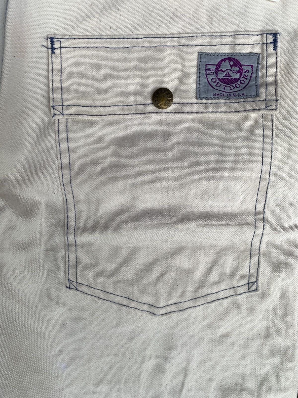 Vintage 90s Gung Ho USA Fatigue Shorts Size US 30 / EU 46 - 4 Thumbnail