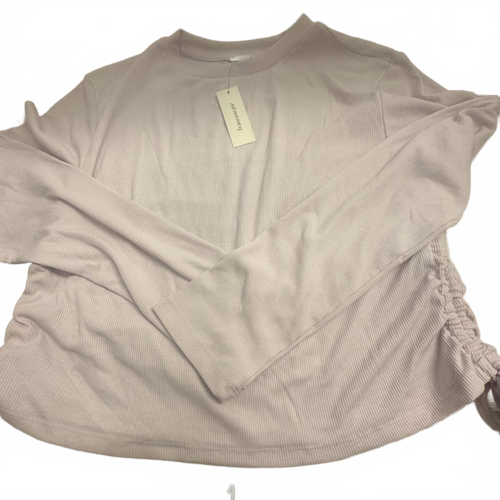 Designer Francesca’s Lilac Cozy Lightweight Long Sleeve Top Size XL / US 12-14 / IT 48-50 - 1 Thumbnail
