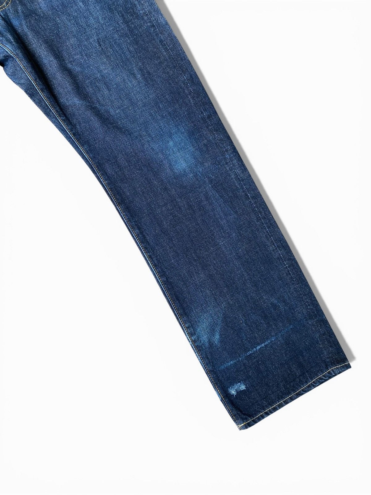 Stussy Vintage 00’s stussy Distressed spell out Jeans Size US 30 / EU 46 - 8 Thumbnail