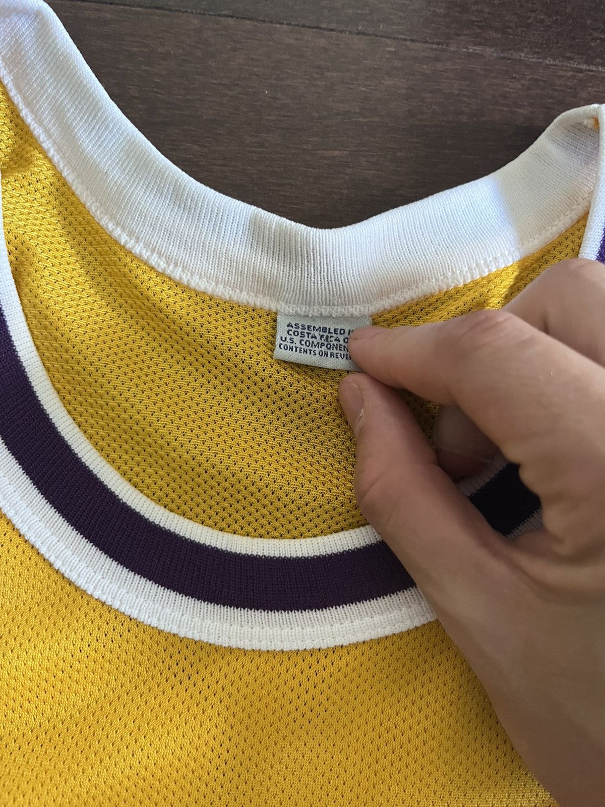 Champion Vintage Los Angeles Lakers Cedric Ceballos Basketball Jersey Size US M / EU 48-50 / 2 - 5 Thumbnail