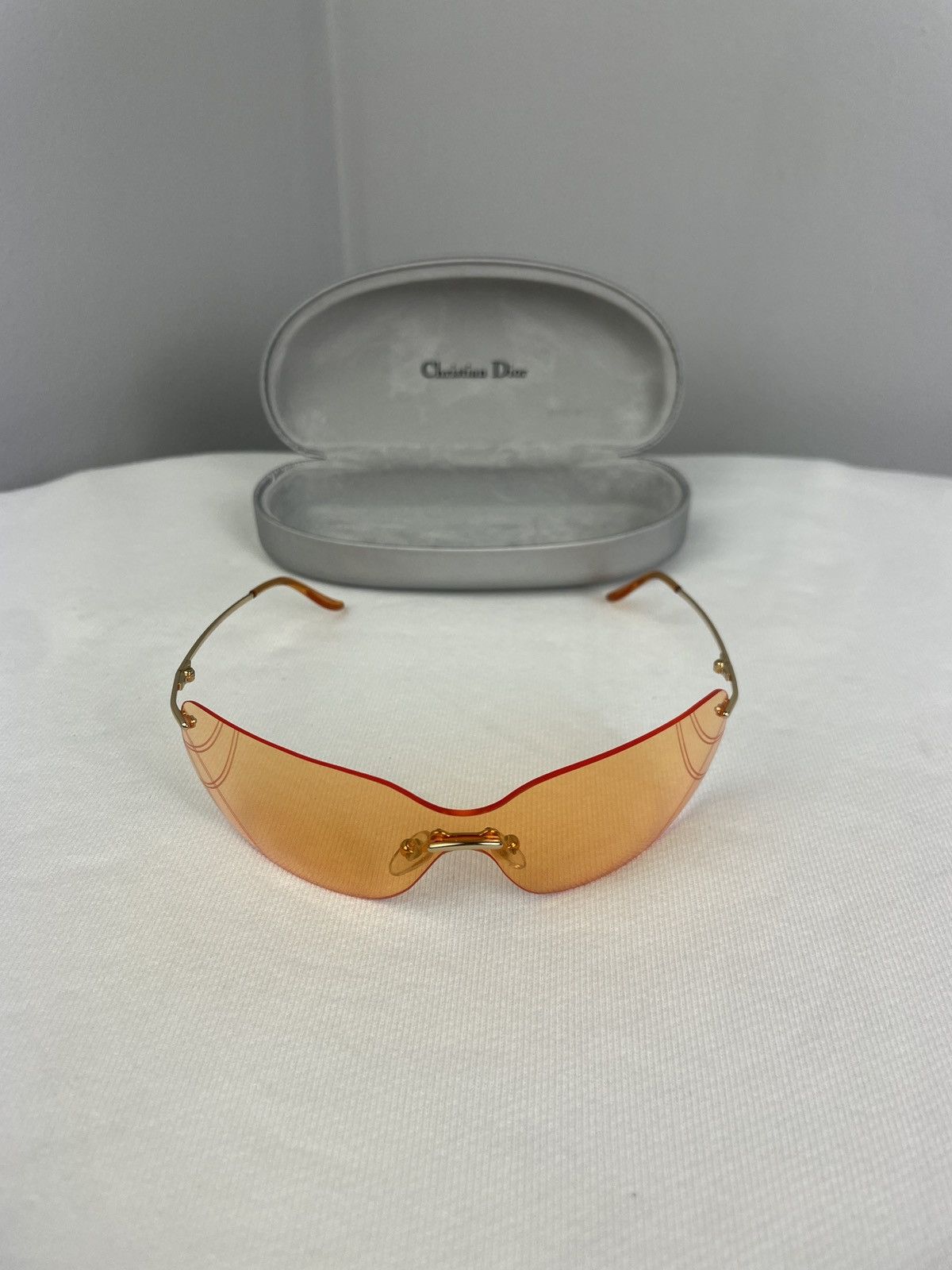 Christian Dior Monsieur Vintage Y2K Christian Dior Bowling Sunglasses With Case Size ONE SIZE - 3 Thumbnail