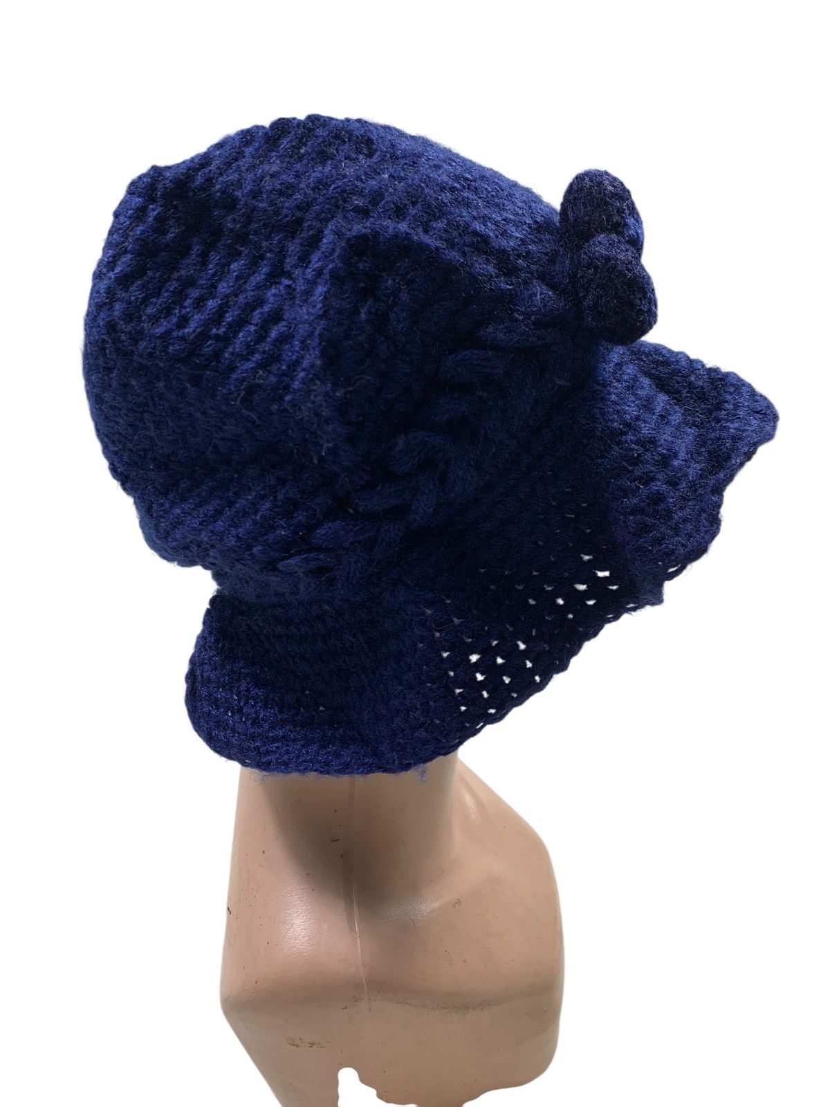 Japanese Brand × Kapital × Vintage Crochet knitted handmade Hats RARE Size ONE SIZE - 2 Thumbnail