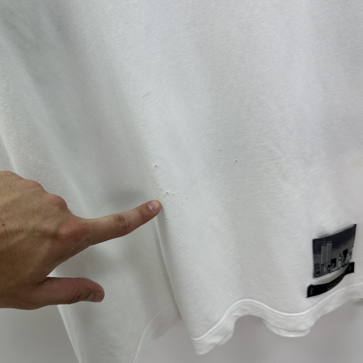 Buscemi Vintage 00s Buscemi USA Italy distressed tee oversize luxury Size US M / EU 48-50 / 2 - 10 Thumbnail