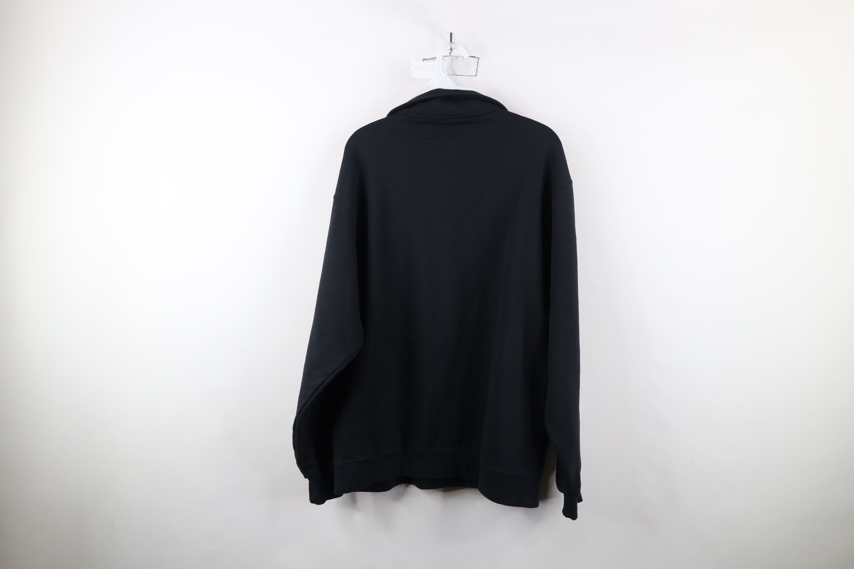Vintage Vintage 90s United State Marine Corps Half Zip Sweatshirt Size US L / EU 52-54 / 3 - 8 Thumbnail