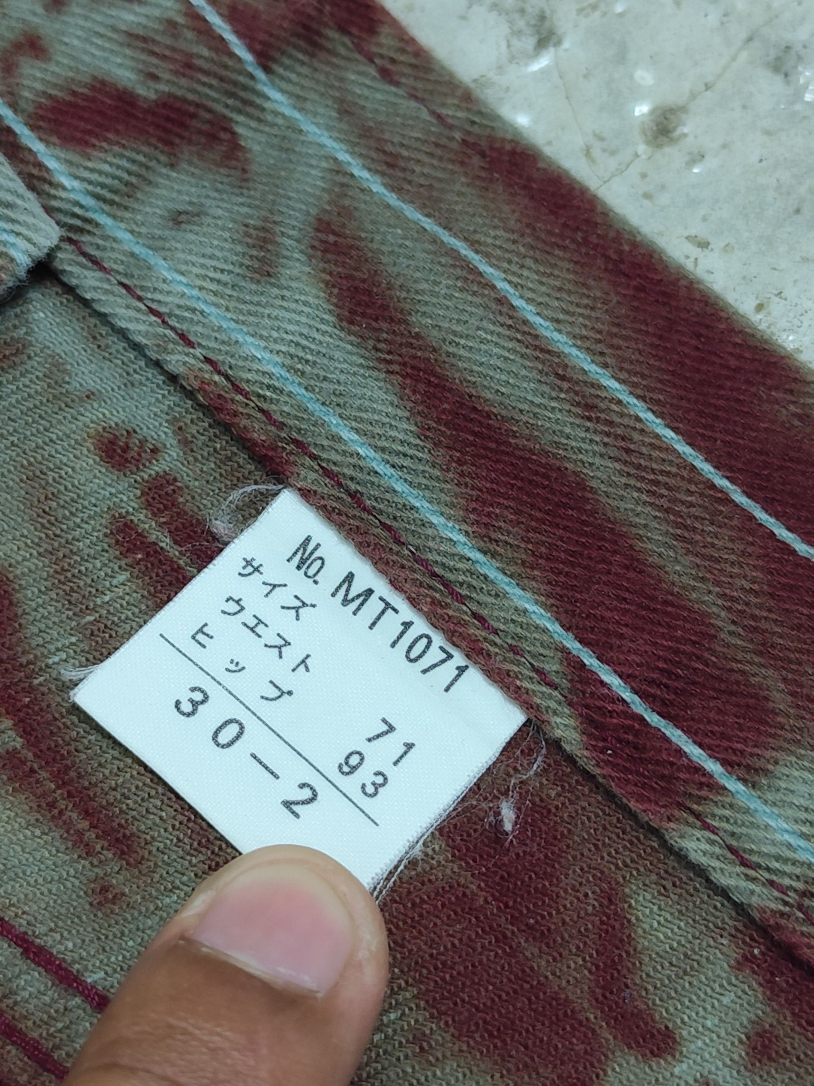 Japanese Brand Ifsixwasnine style Vintage Bison super Flared AOP washed Size US 28 / EU 44 - 10 Thumbnail