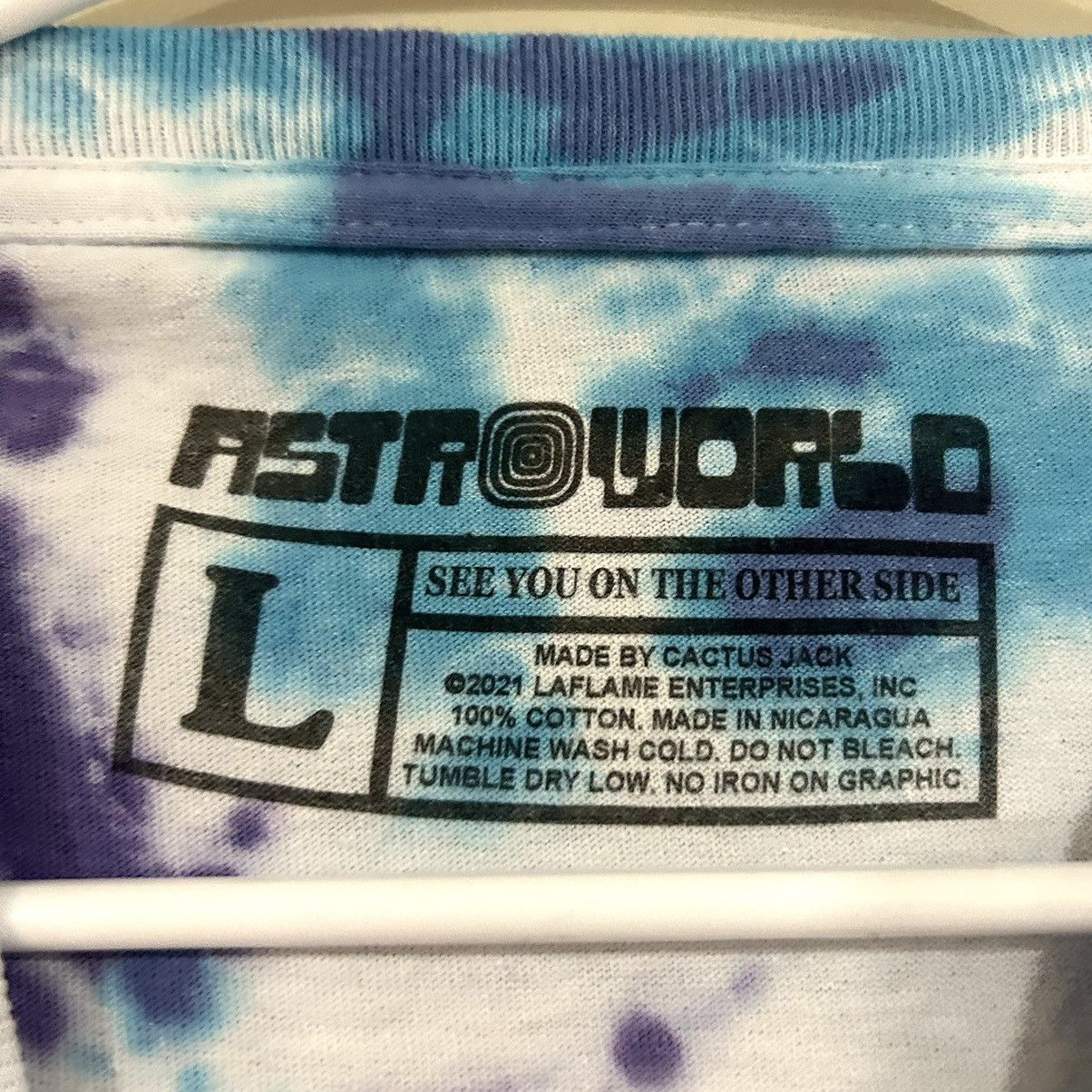 Travis Scott 2021 Travis Scott Astrofest Tie Dye Shirt Size US L / EU 52-54 / 3 - 5 Thumbnail