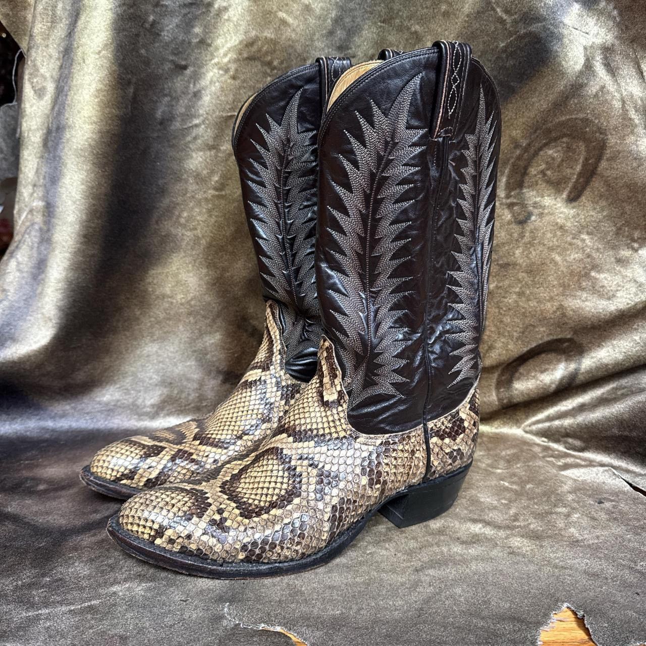 Cowboy boots fashion 80s