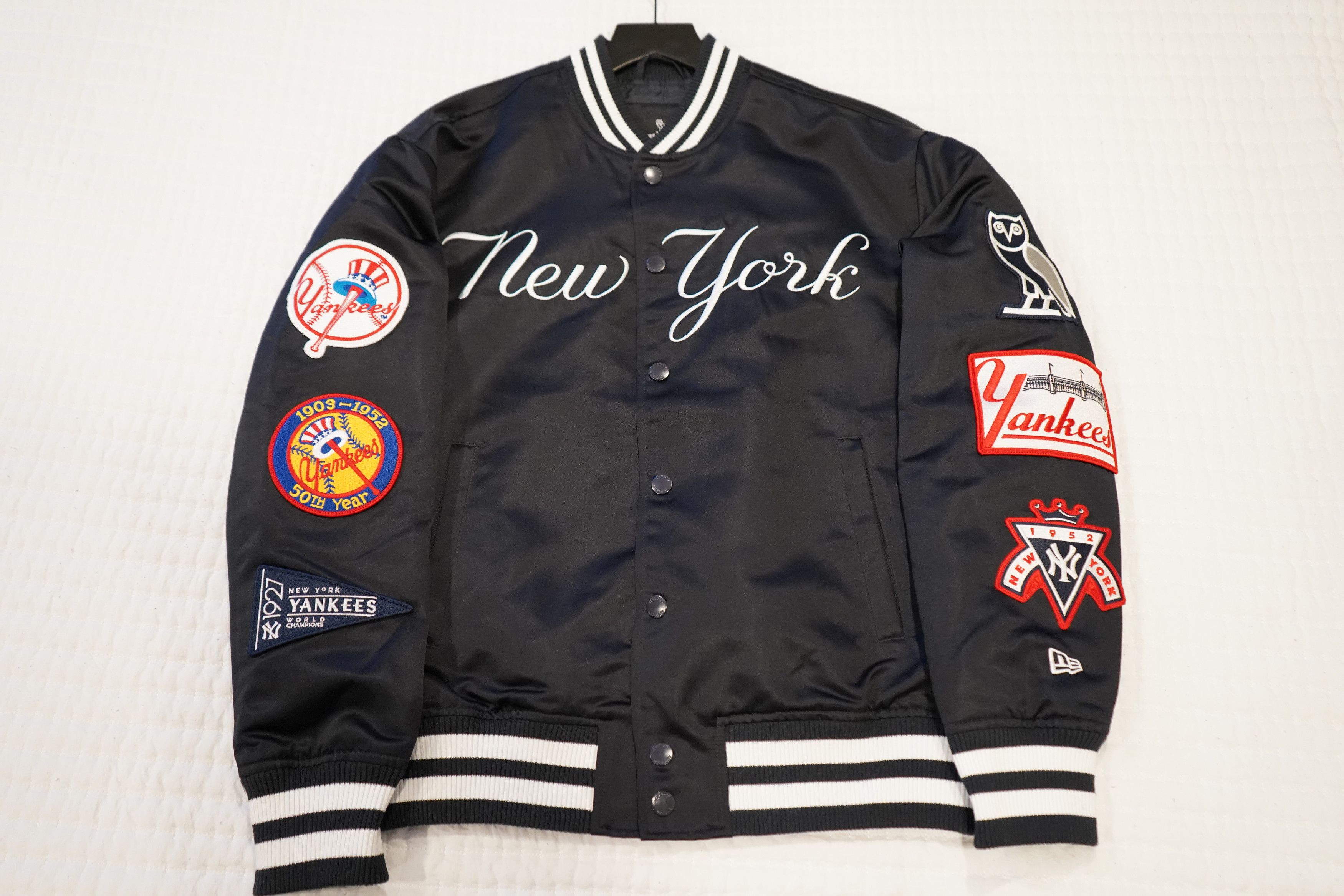 October's Very Own October’s Very Own OVO Satin Varsity Jacket Black Size US S / EU 44-46 / 1 - 2 Thumbnail