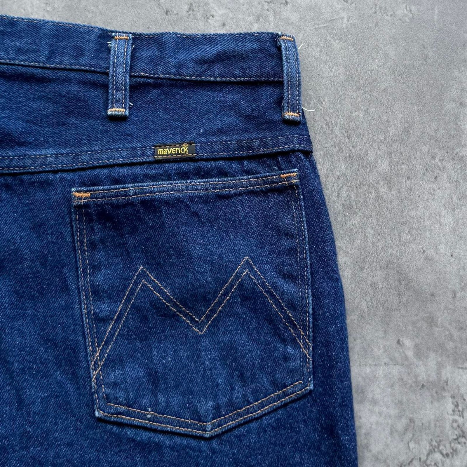 Levi's × Vintage USA Made Maverick Baggy Streetwear Skater Cyber Tech Jeans Size US 37 - 3 Thumbnail