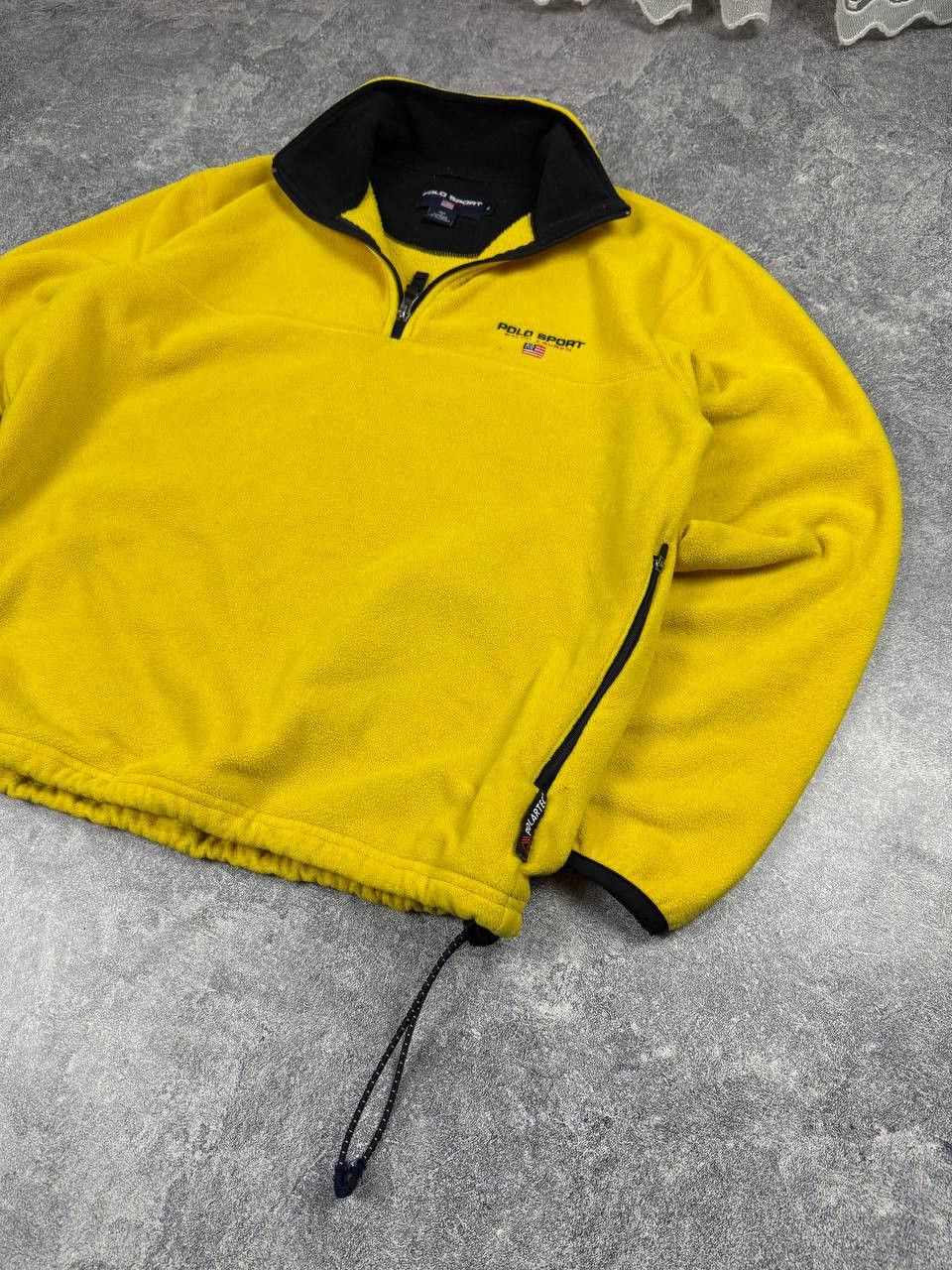 Polo Ralph Lauren Vintage Rare Fleece Polo Sport Ralph Lauren Polartec from 90 Size US M / EU 48-50 / 2 - 3 Thumbnail