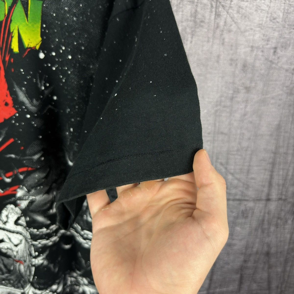 Vintage RARE Vintage 1997 Spawn AOP t shirt tee comics full printed Size US XL / EU 56 / 4 - 5 Thumbnail