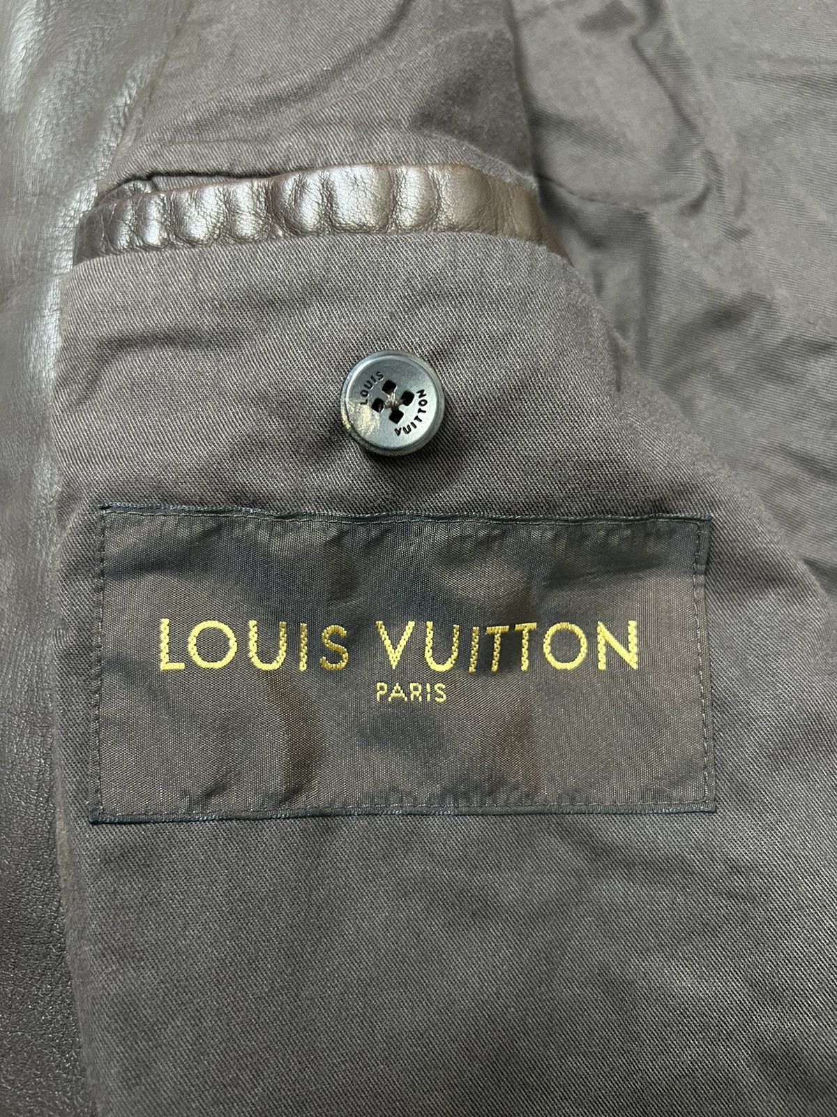 Louis Vuitton Louis Vuitton - Lamb Leather Rider’s Jacket Size US S / EU 44-46 / 1 - 20 Thumbnail