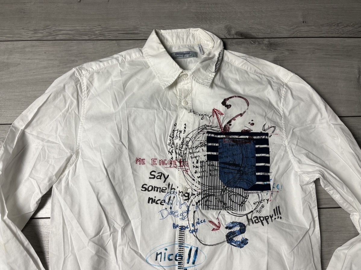 Desigual Desigual shirt classic Japanese size Large Size US L / EU 52-54 / 3 - 3 Thumbnail