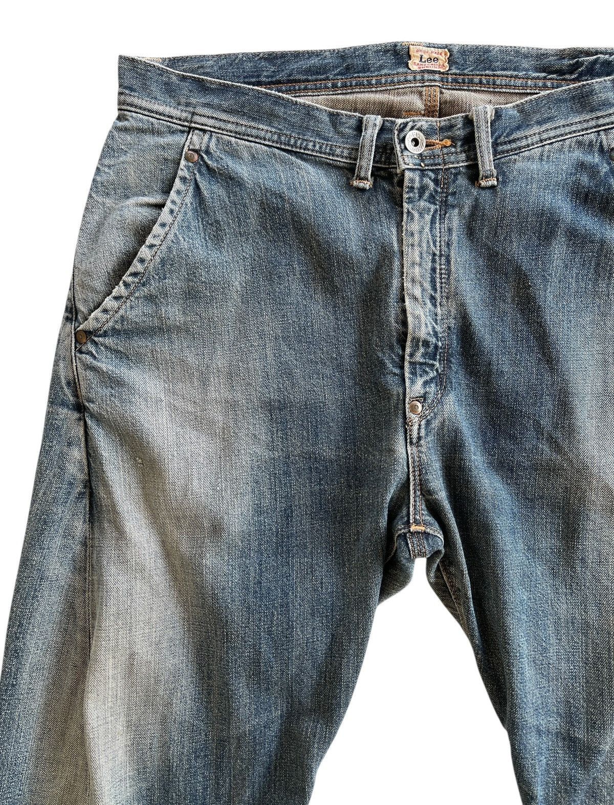 Vintage Lee Union Made Sanforized Shrunk Denim Size US 35 - 3 Thumbnail