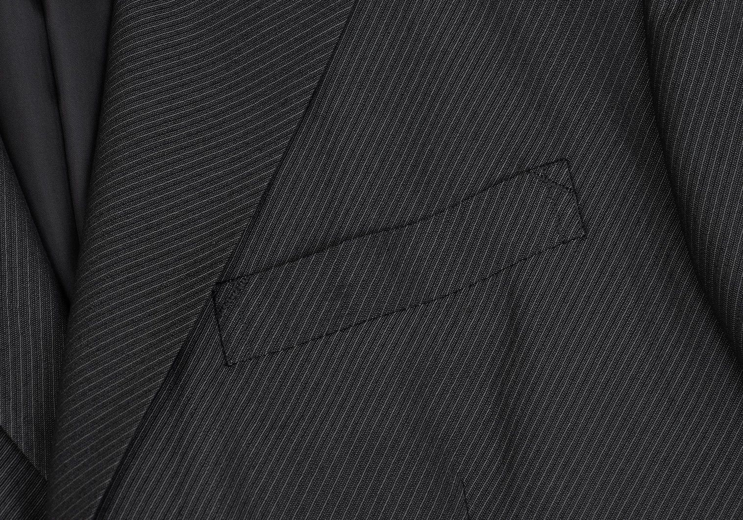 Jean Paul Gaultier Wool Acrylic Diagonal Stripe Jacket in Grey Size 44 Size US S / EU 44-46 / 1 - 5 Thumbnail