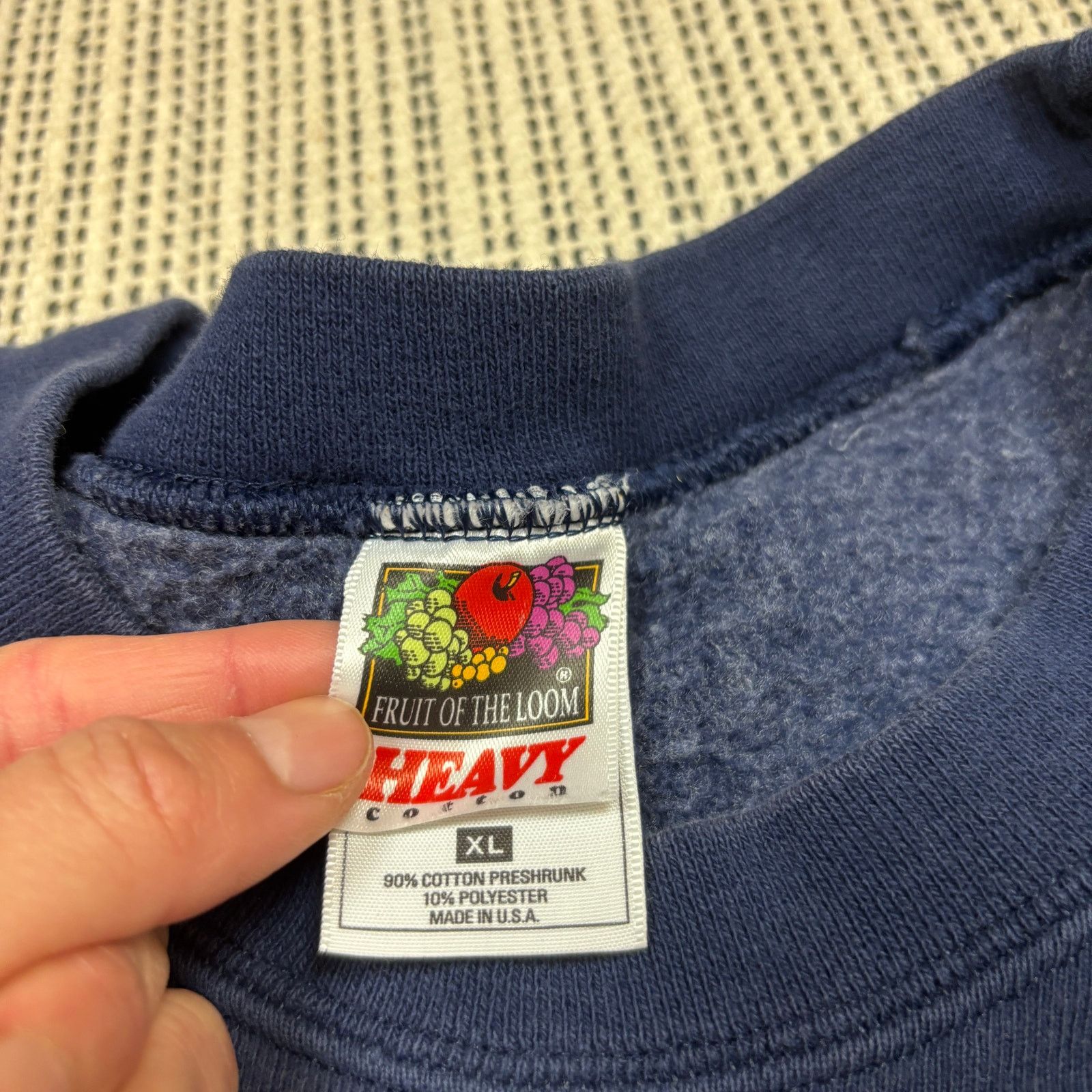 Fruit Of The Loom × NFL VTG New England Patriots Super Bowl Champions Sweatshirt XL Size US XL / EU 56 / 4 - 4 Thumbnail