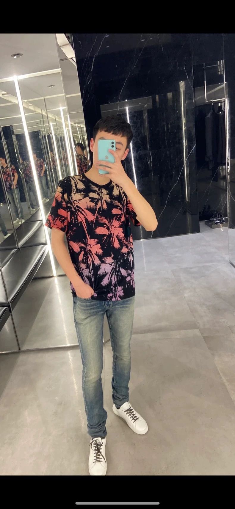 Saint Laurent Paris Saint laurent paris short sleeves 2506-Nextarrow Size US XS / EU 42 / 0 - 2 Thumbnail