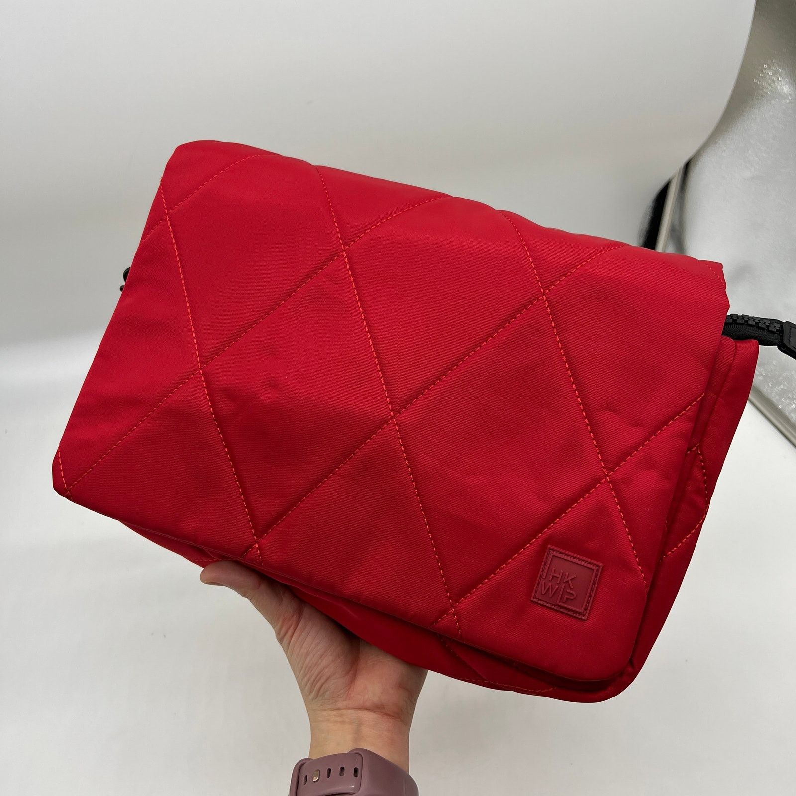 Shawn Killinger X Ihkwip Knotted Shoulder Bag in Red, Women's