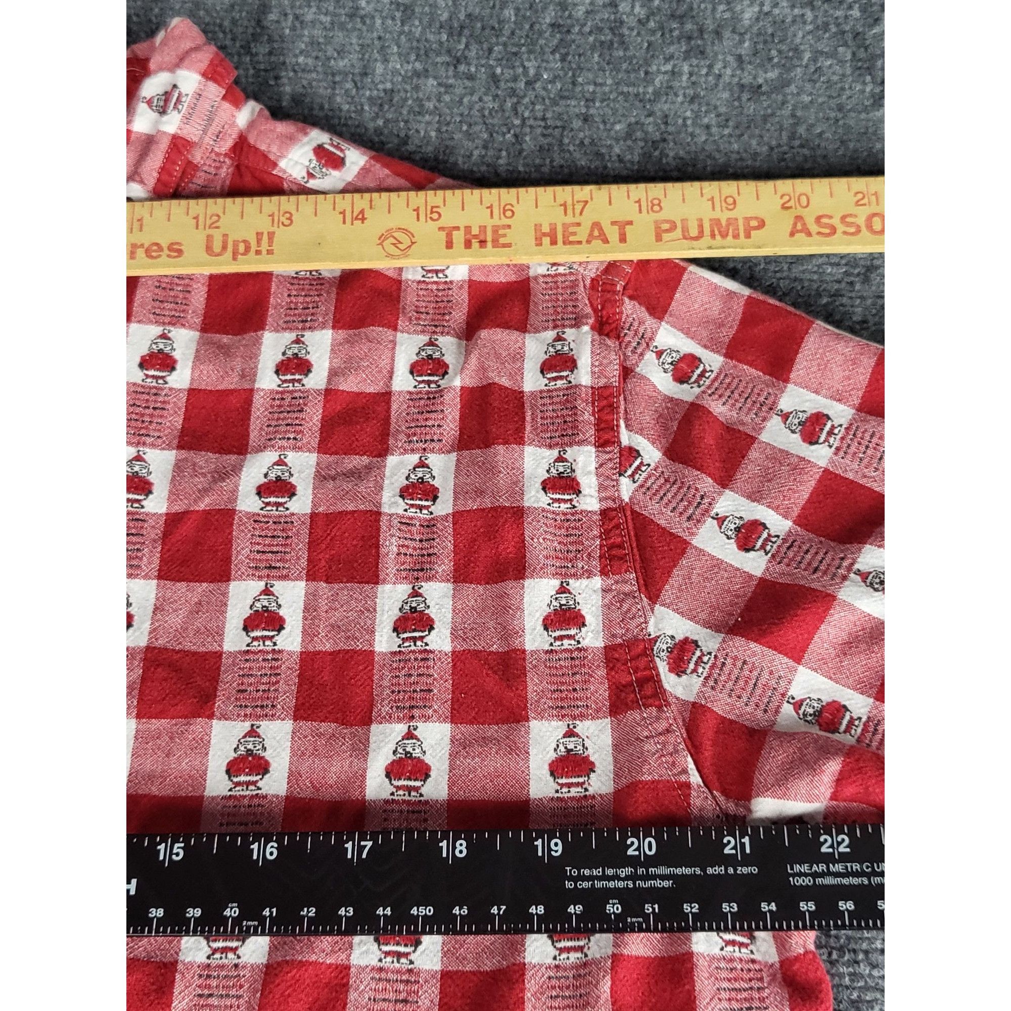 Vintage Vintage 90s Westbound Plaid Gingham Santa Button Down Shirt Size L / US 10 / IT 46 - 5 Thumbnail