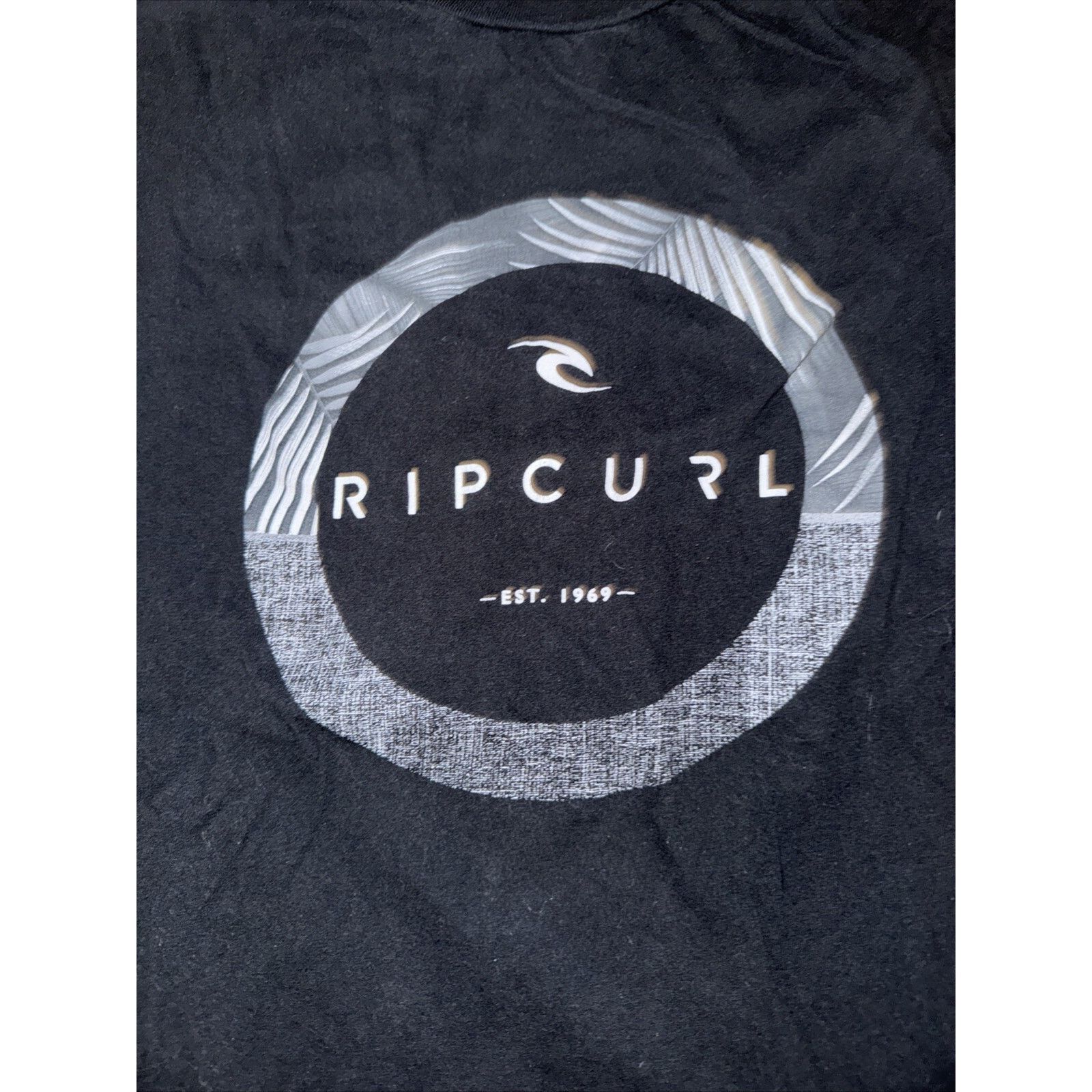 Rip Curl Rip Curl T-Shirt Black Medium 18x 26.5 Size US M / EU 48-50 / 2 - 2 Thumbnail