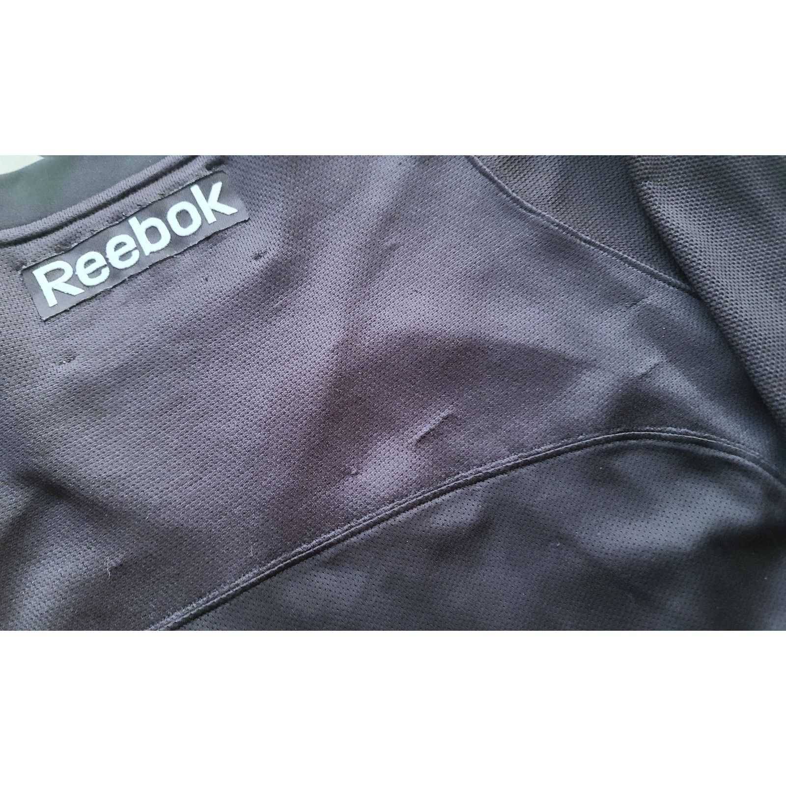 NHL × Reebok Pittsburgh Penguins 2010s RBK jersey XL blk gold hockey vtg Size US XL / EU 56 / 4 - 5 Thumbnail