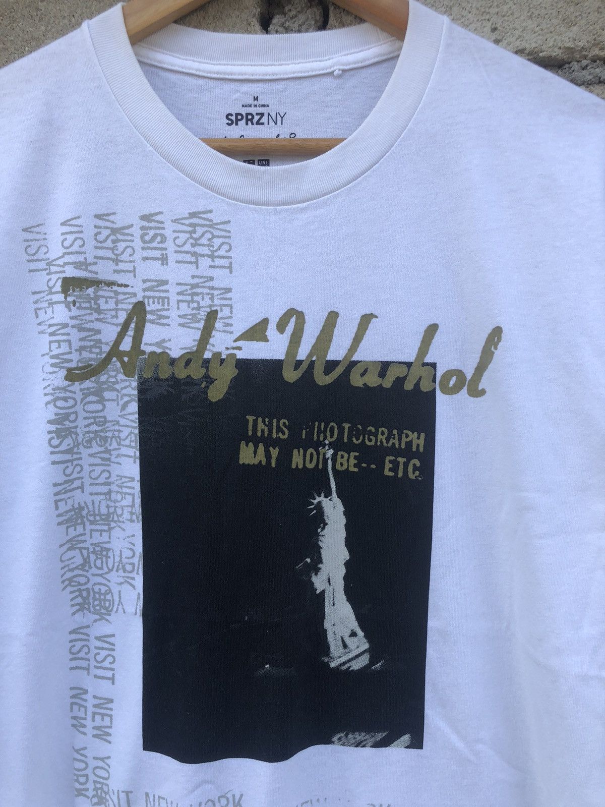 Andy Warhol × Japanese Brand × Uniqlo Uniqlo X SPRZNY X Andy Warhol Art Graphic Tshirts Size US M / EU 48-50 / 2 - 3 Thumbnail