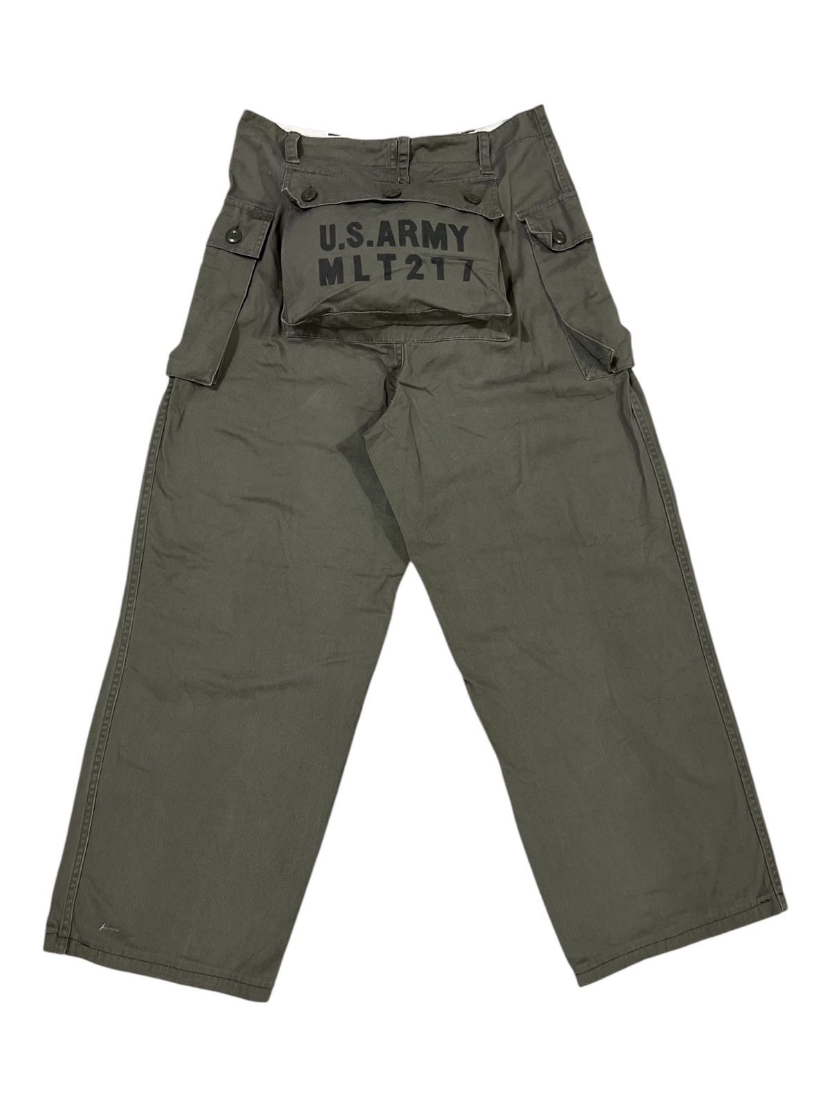 Buzz Rickson's Vintage US Army Navy Monkey Pocket Buzz Ricksons Cargo Pants Size US 30 / EU 46 - 2 Thumbnail