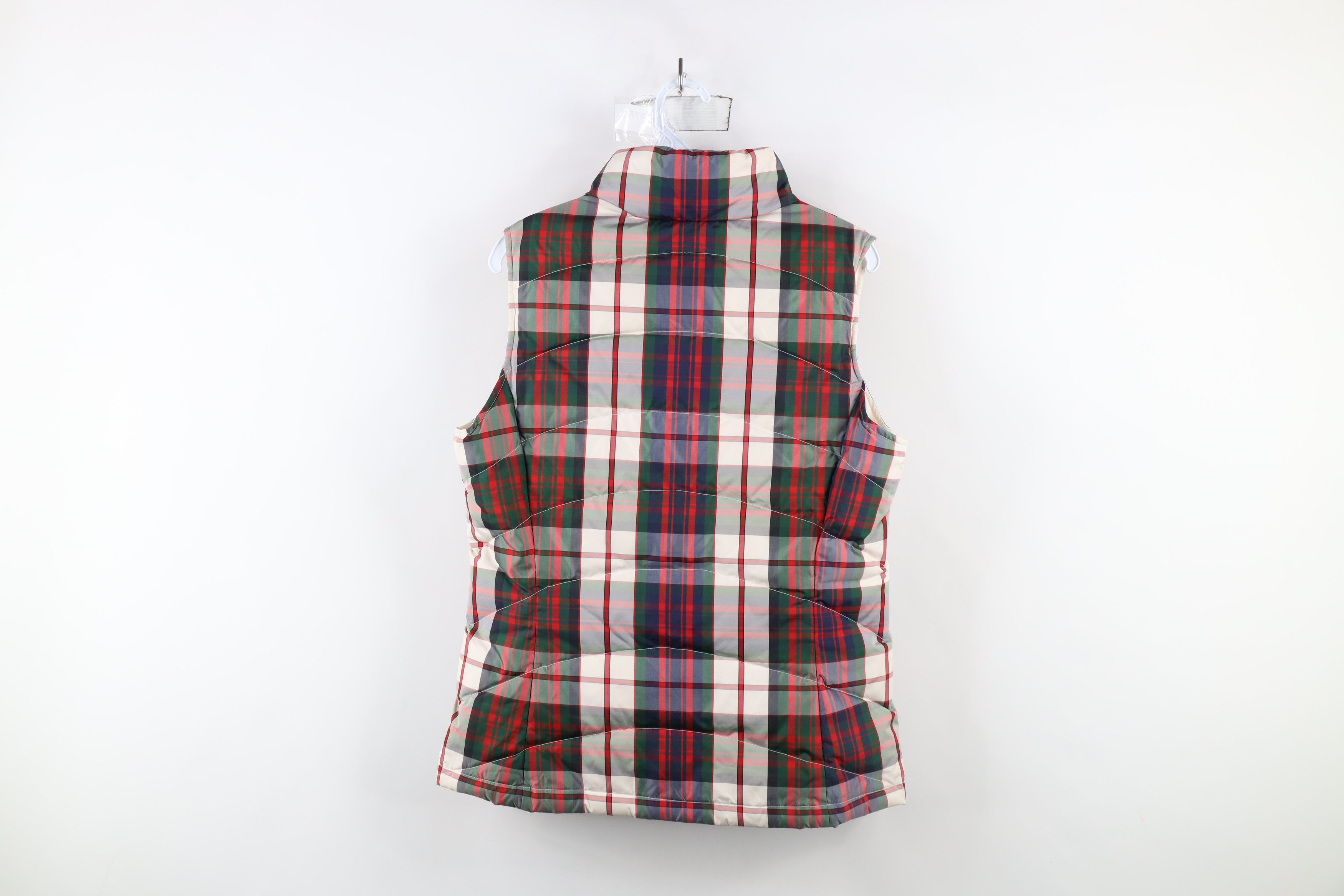 Lands' End × Vintage Vintage Y2K Lands End Insulated Puffer Vest Jacket Plaid Size S / US 4 / IT 40 - 8 Thumbnail