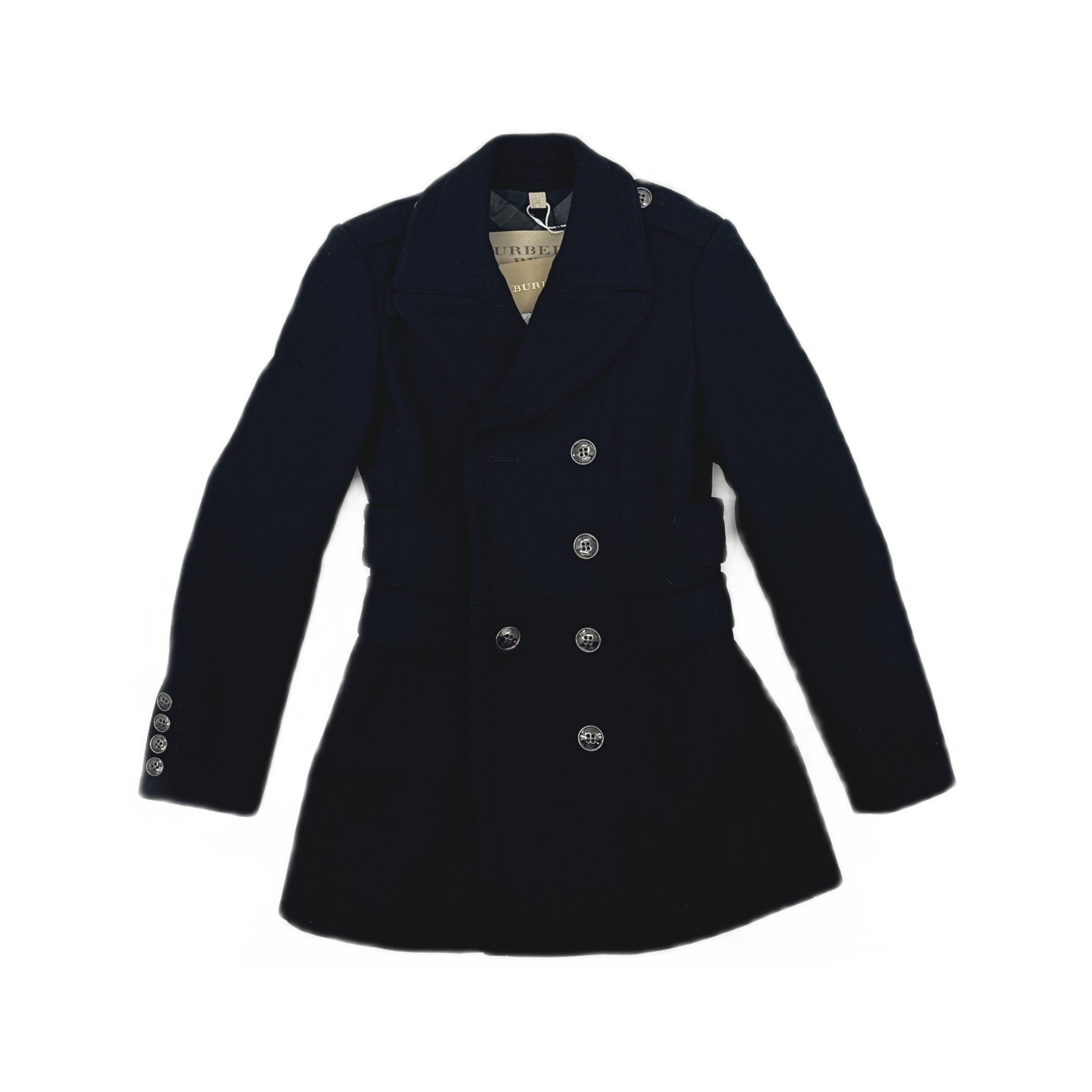 Burberry Burberry Double Breasted Wool Coat Size 0 Size XS / US 0-2 / IT 36-38 - 1 Thumbnail