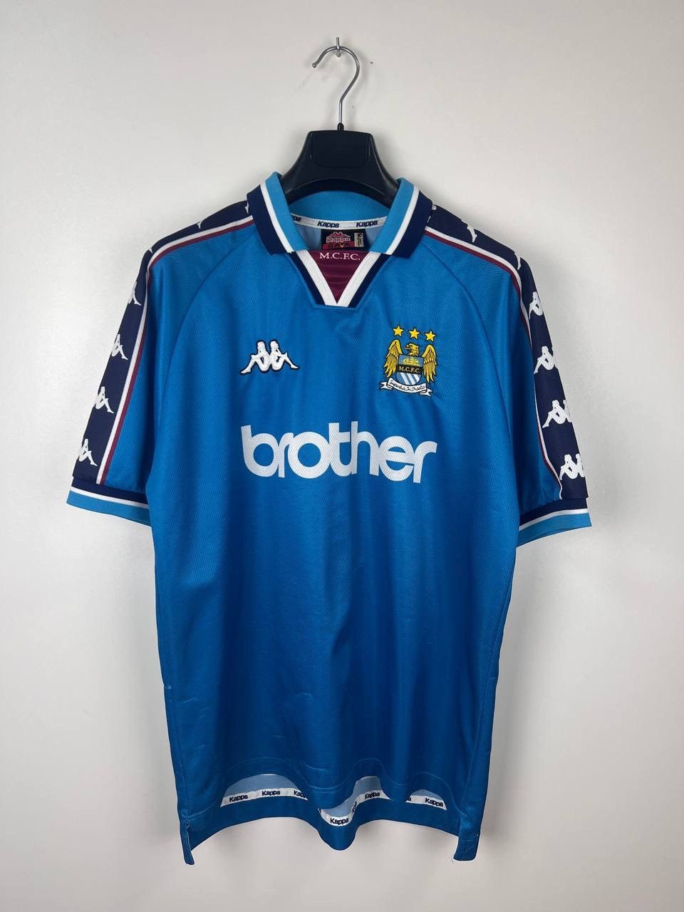 Other Manchester City 1997-98 home jersey vintage size L Size US L / EU 52-54 / 3 - 1 Thumbnail