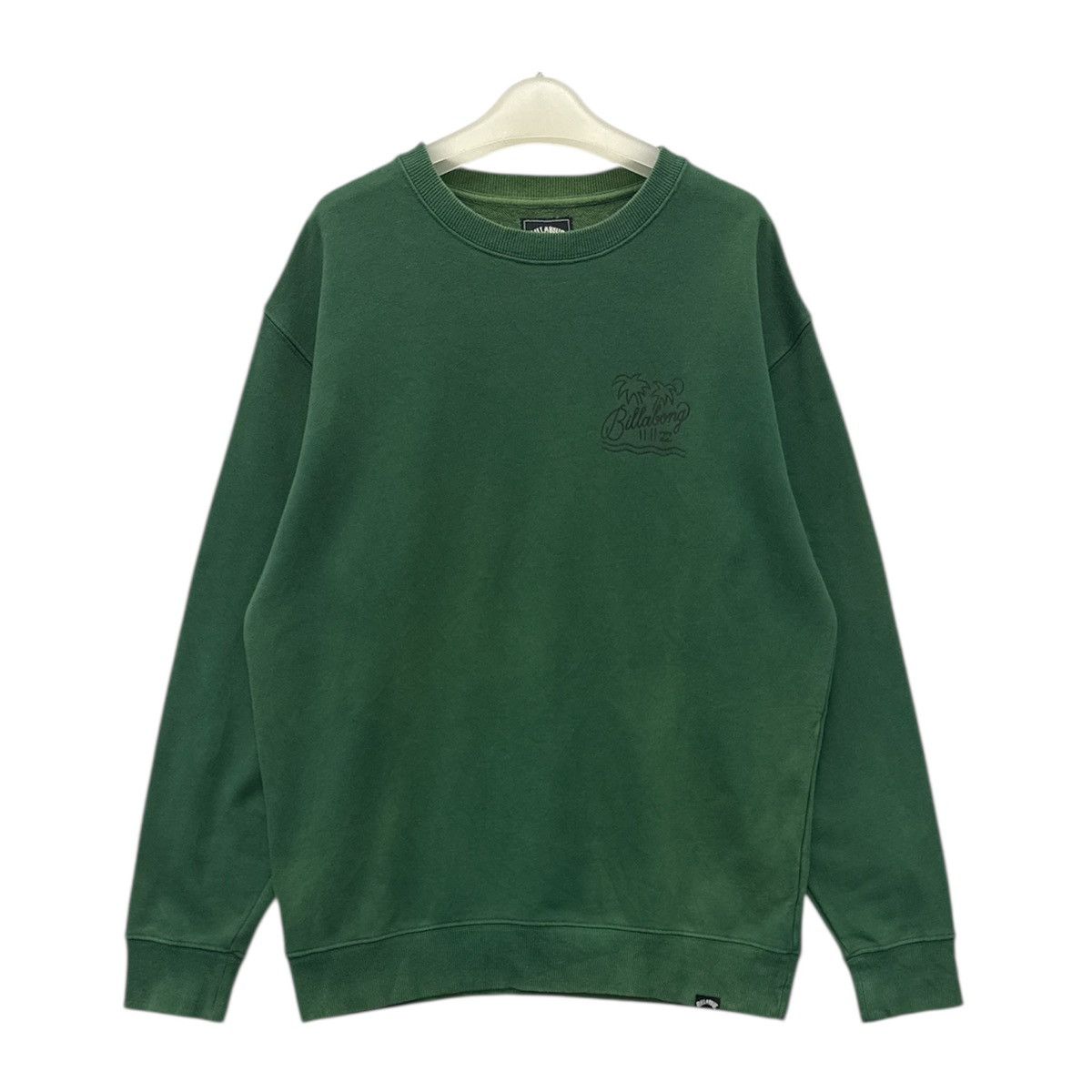 Billabong 🔥 Billabong Distressed Surfwear Backhit Logo Sweatshirt - M Size US L / EU 52-54 / 3 - 2 Thumbnail