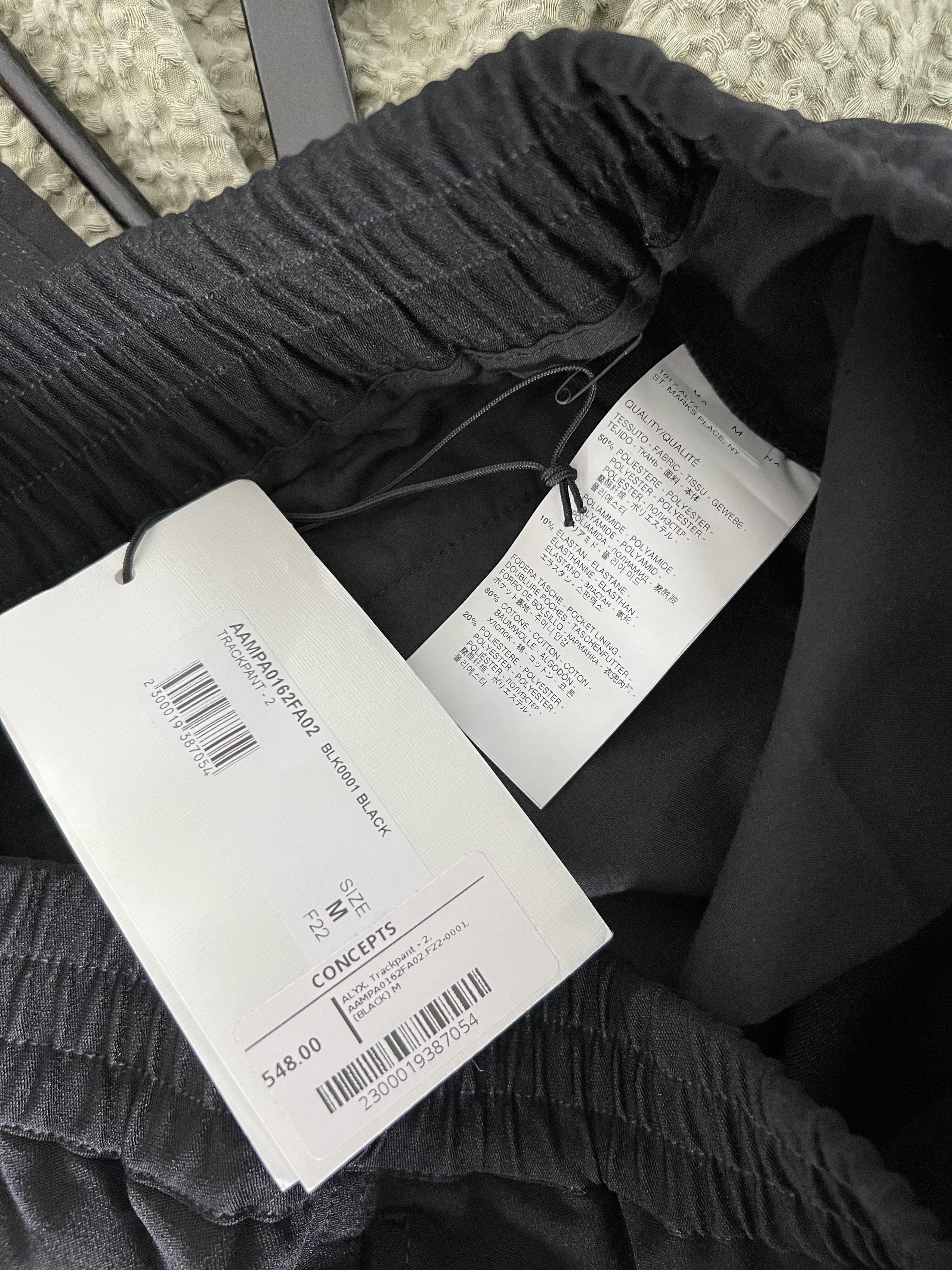 1017 ALYX 9SM 1017 Alyx 9SM Track Pants 2 with Buckle in Black Size US 32 / EU 48 - 10 Thumbnail