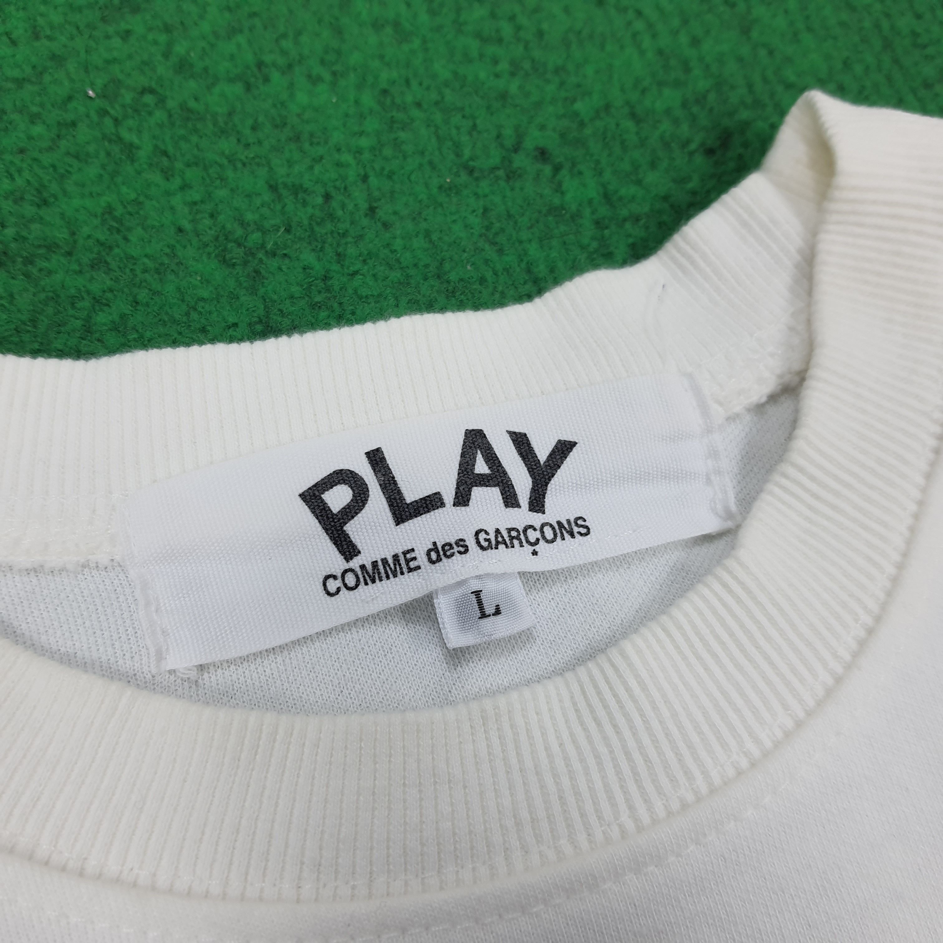 Vintage Comme Des Garcons Play Japanese Brand Sweatshirt