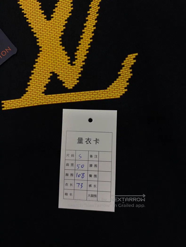 Louis Vuitton Louis Vuitton Yellow brick big logo short sleeve Size US S / EU 44-46 / 1 - 7 Thumbnail