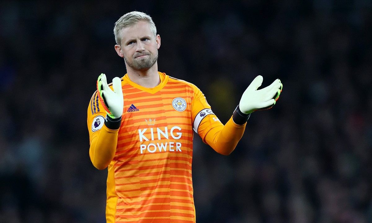 Adidas × Vintage LEICESTER ADIDAS 2018/2019 FOOTBALL GK JERSEY #1 SCHMEICHEL Size US M / EU 48-50 / 2 - 13 Thumbnail