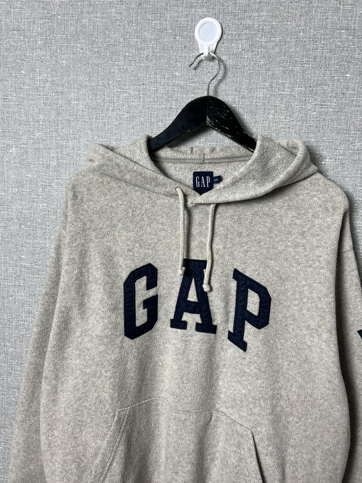 Gap Vintage Gap Pullover Fleece Grey Oversized Hoodie Size US M / EU 48-50 / 2 - 3 Thumbnail