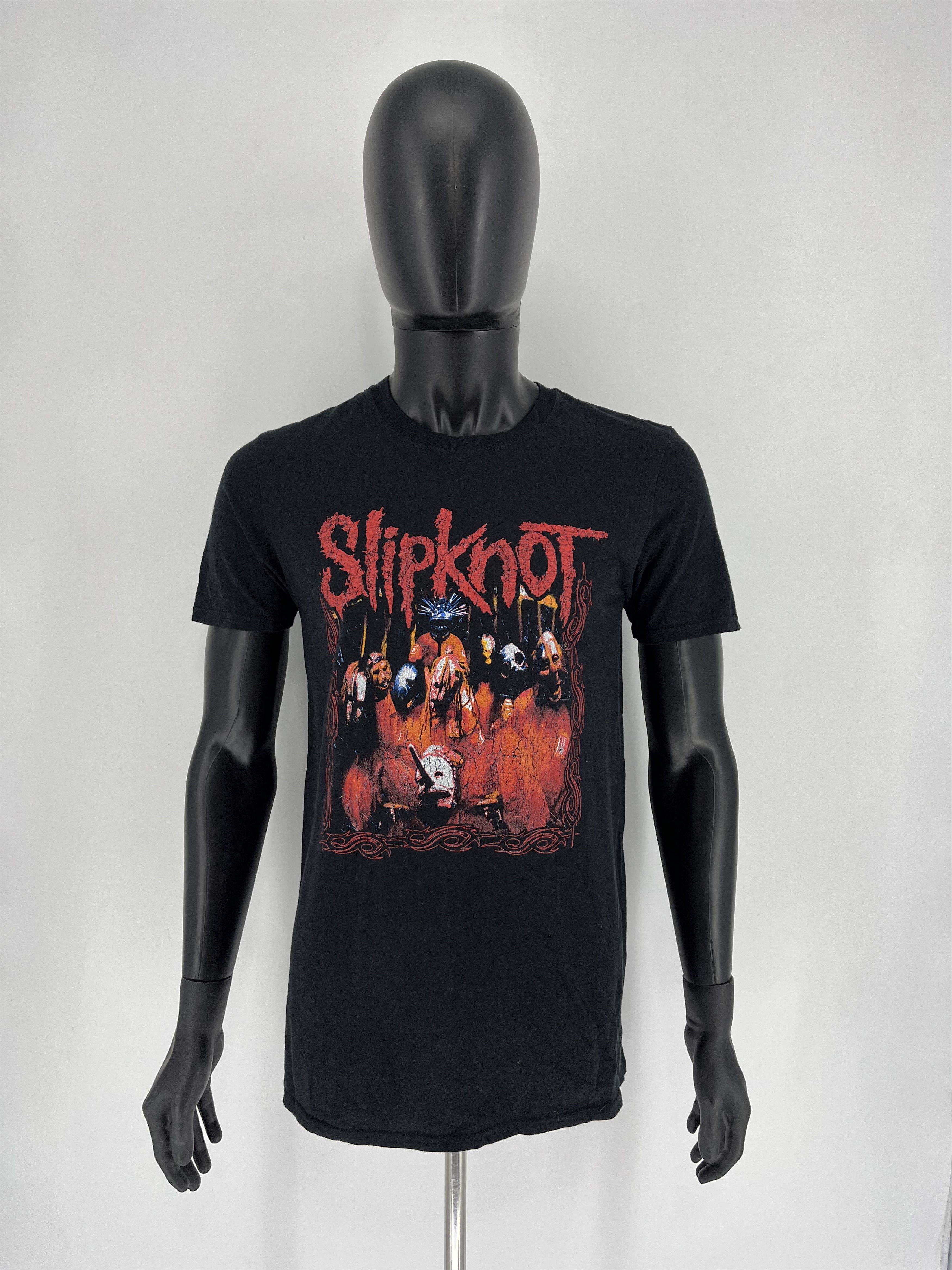 Band Tees × Slipknot × Vintage Slipknot Vintage Y2K T-Shirts Big Logo Size M Size US M / EU 48-50 / 2 - 2 Thumbnail
