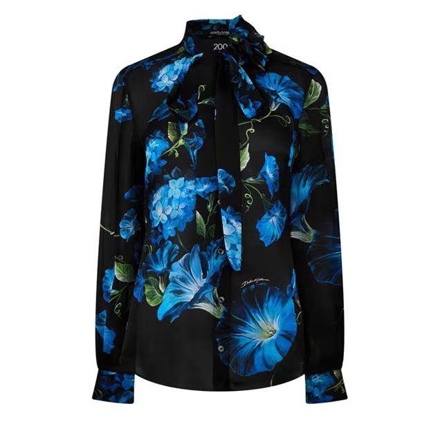 Dolce & Gabbana o1g2r1mq1024 Print Shirt in Multicolor Size S / US 4 / IT 40 - 1 Thumbnail