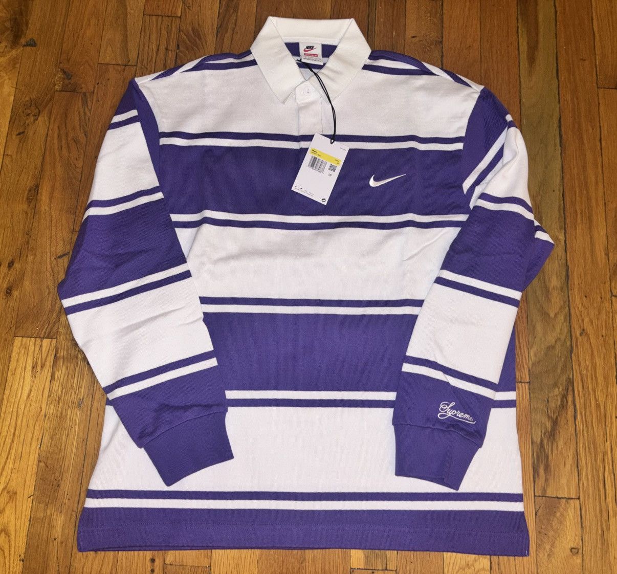 Nike × Supreme Polo shirts ゲームシャツ Supreme x Nike Mesh S/S Shirt SS24 Black White Navy Red