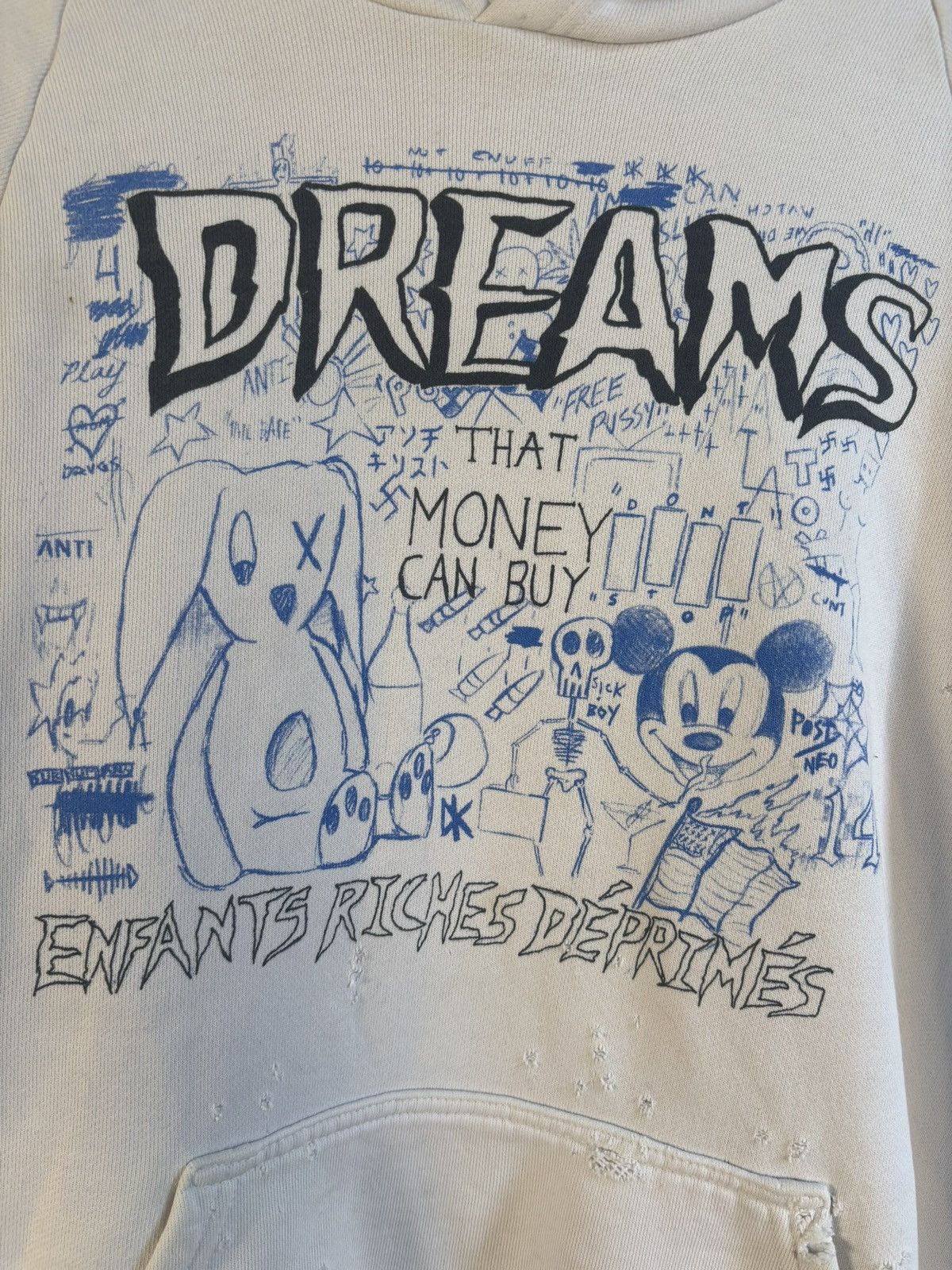 Enfants Riches Deprimes 🚭ULTIMATE ERD GRAIL🚭1 OF 3 2017 “DREAMS MONEY CAN BUY HOODIE Size US L / EU 52-54 / 3 - 3 Thumbnail