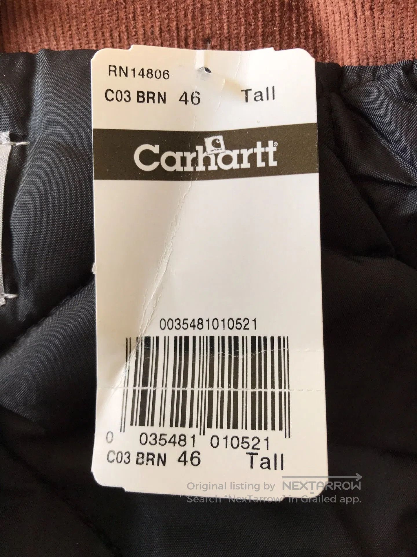 Carhartt Carhartt C03 Canvas Work Jacket. Size US S / EU 44-46 / 1 - 8 Thumbnail
