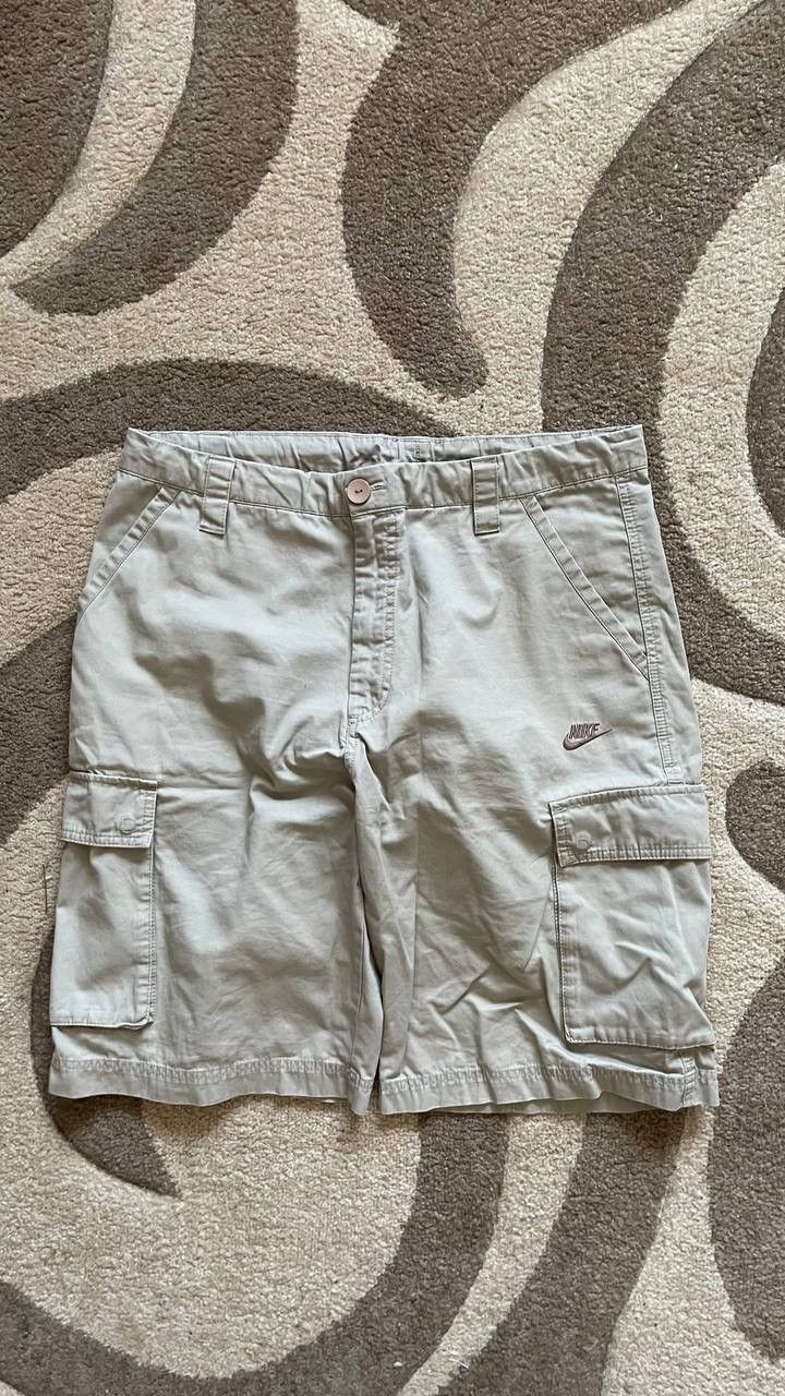 Nike × Vintage Nike Vintage Cargo Shorts Size US 34 / EU 50 - 1 Thumbnail