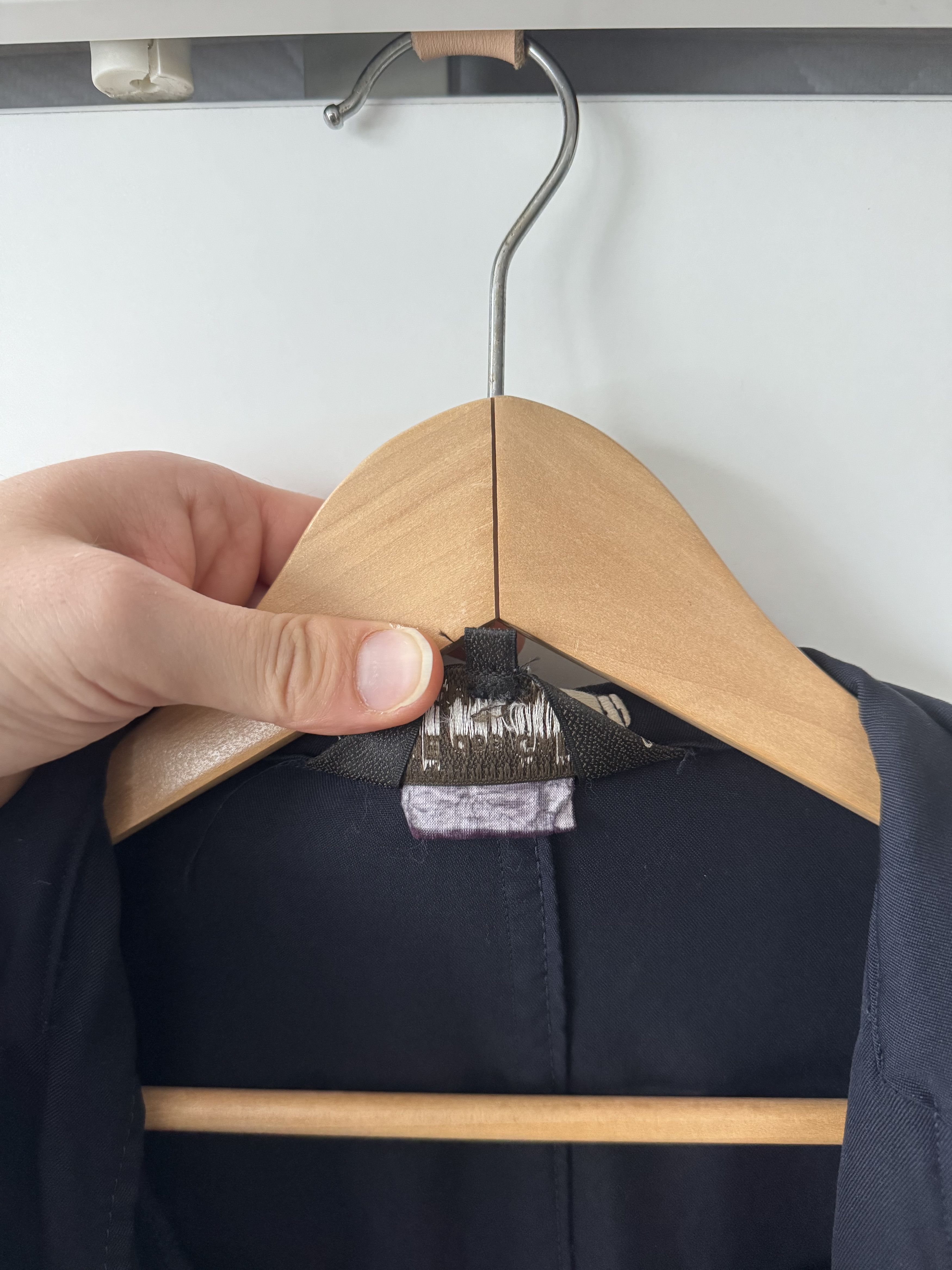 Comme des Garcons Homme Plus [M] Navy Trench Coat (FW10) Size US M / EU 48-50 / 2 - 8 Thumbnail