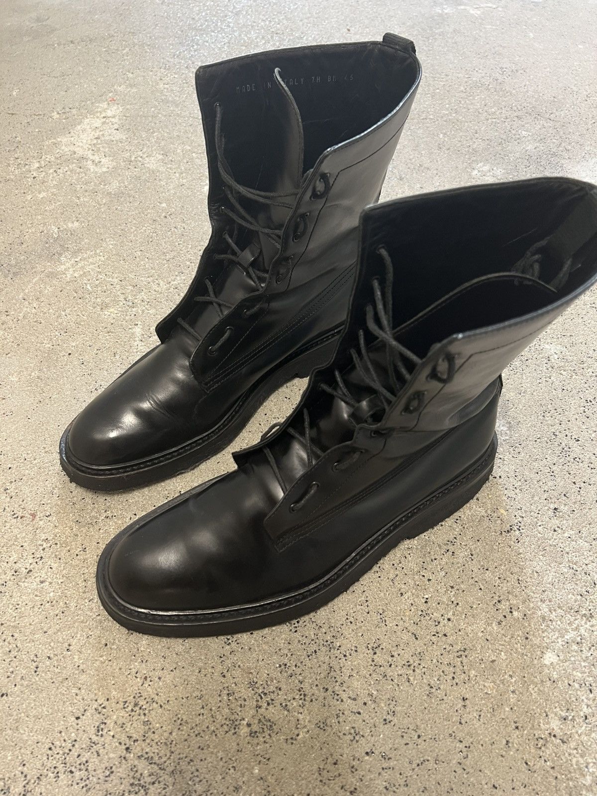 Dior DIOR HOMME AW07 NAVIGATE COMBAT BOOTS Size US 13 / EU 46 - 2 Thumbnail